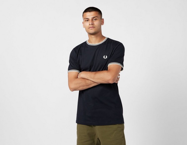 Fred Perry T-shirt à Double Boutonnage