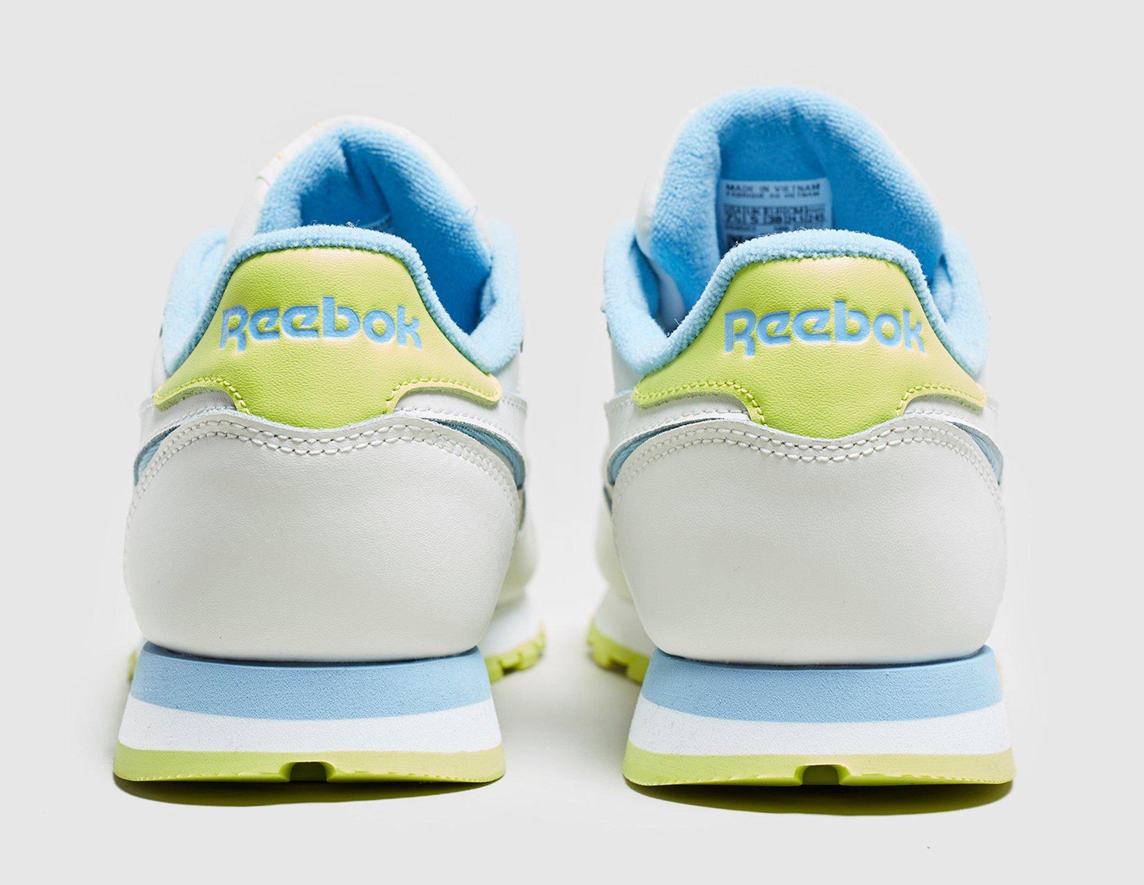 reebok classic leather donna blu