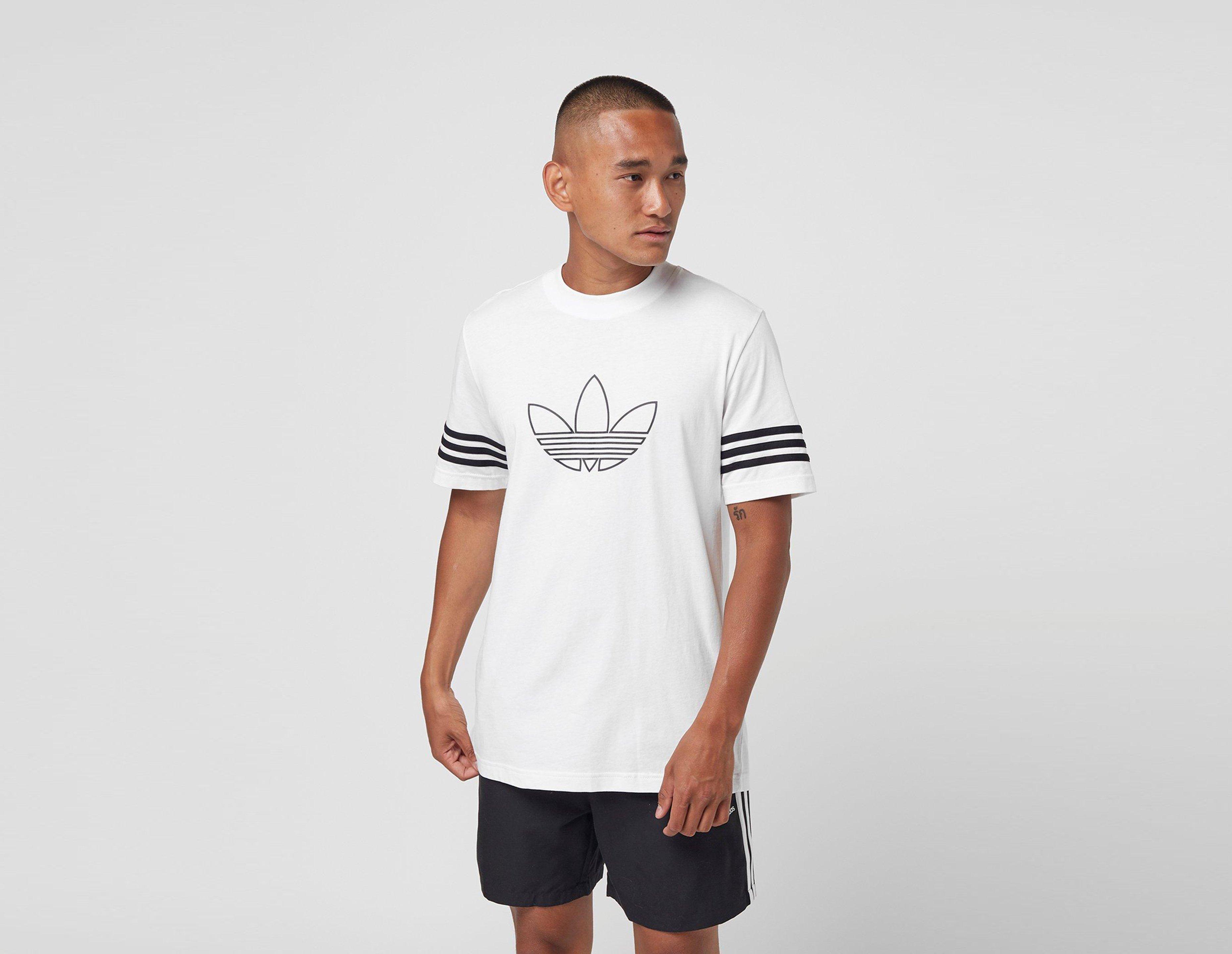 adidas t shirt outline