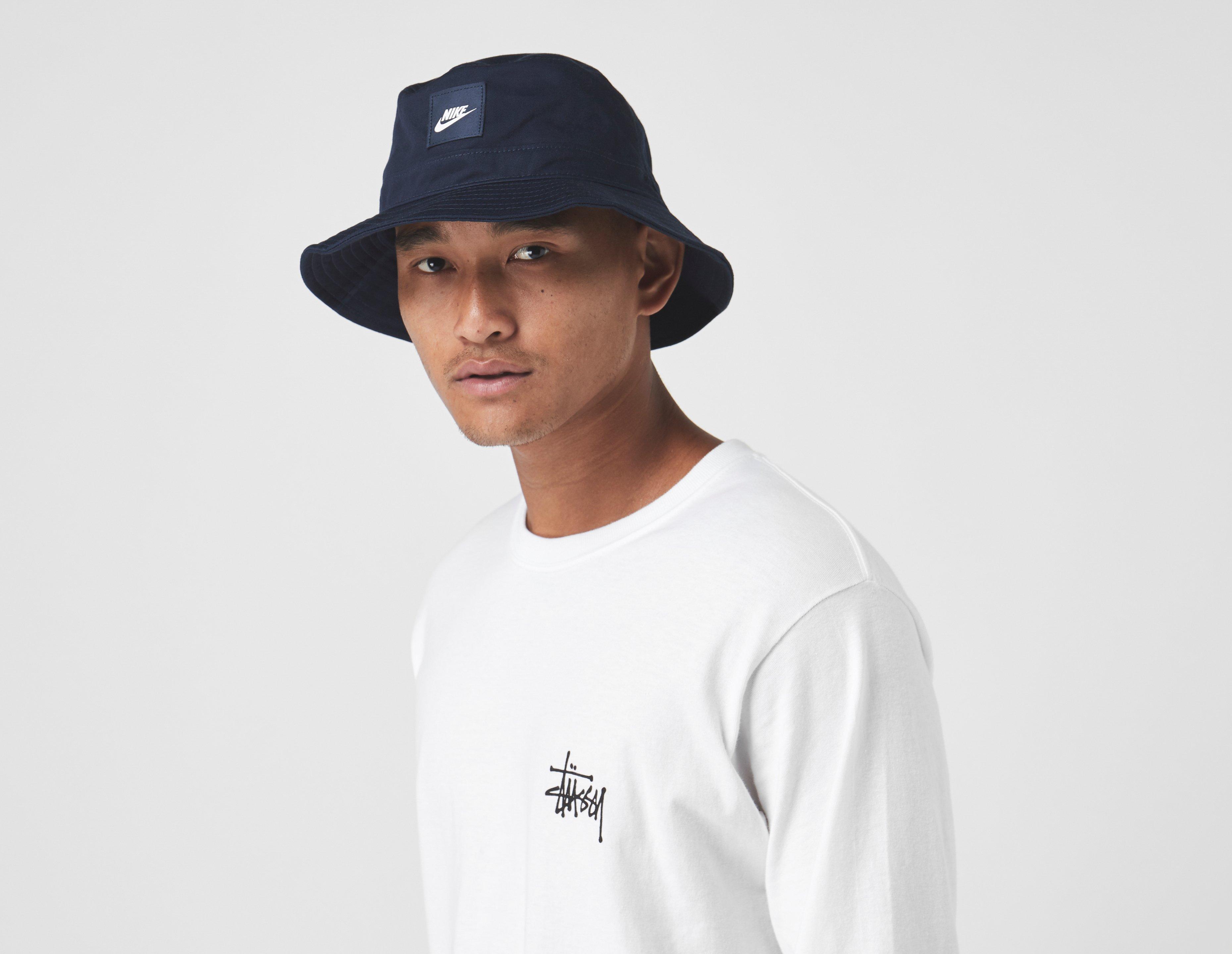 nike futura bucket hat white