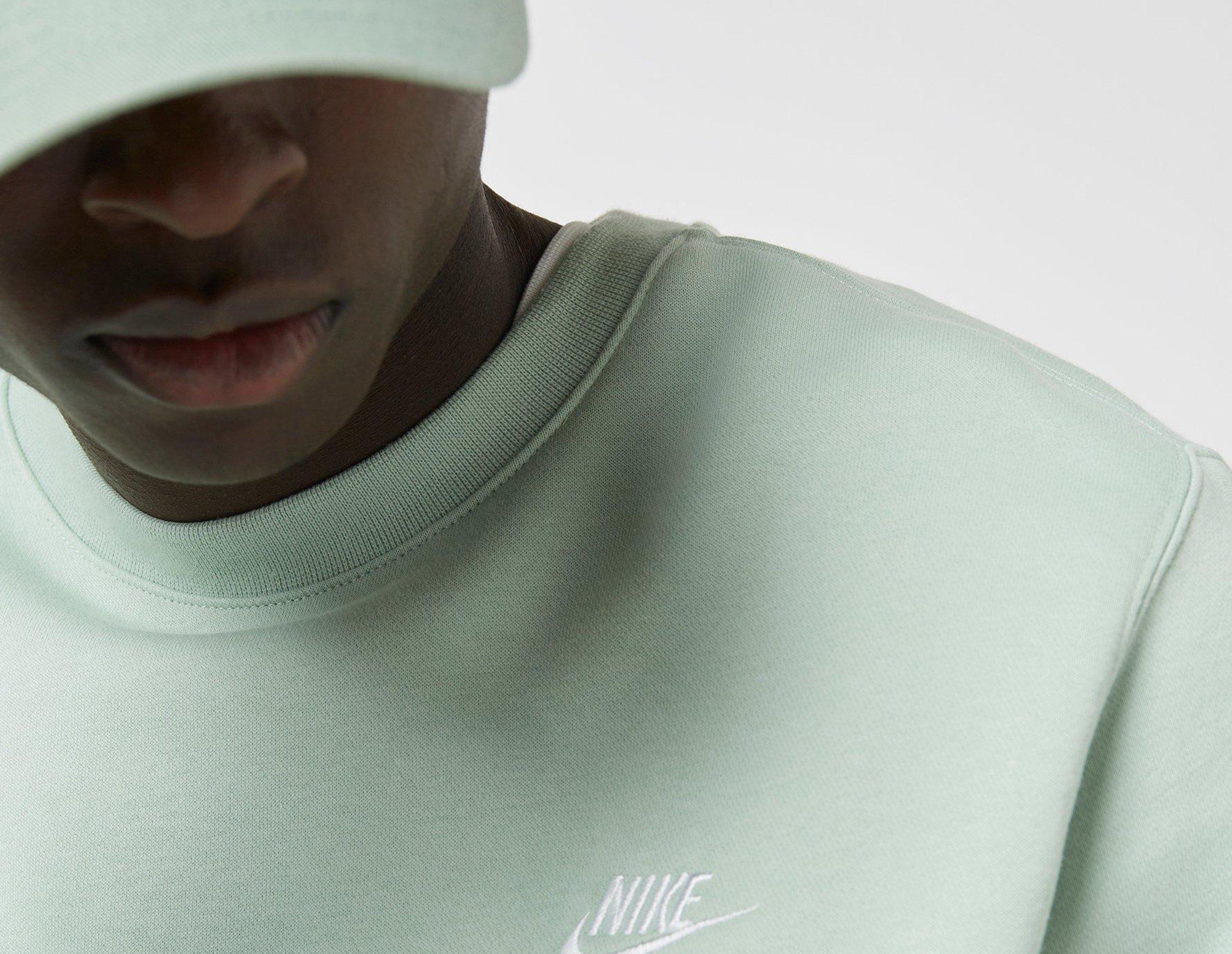 nike foundation crew sweatshirt green