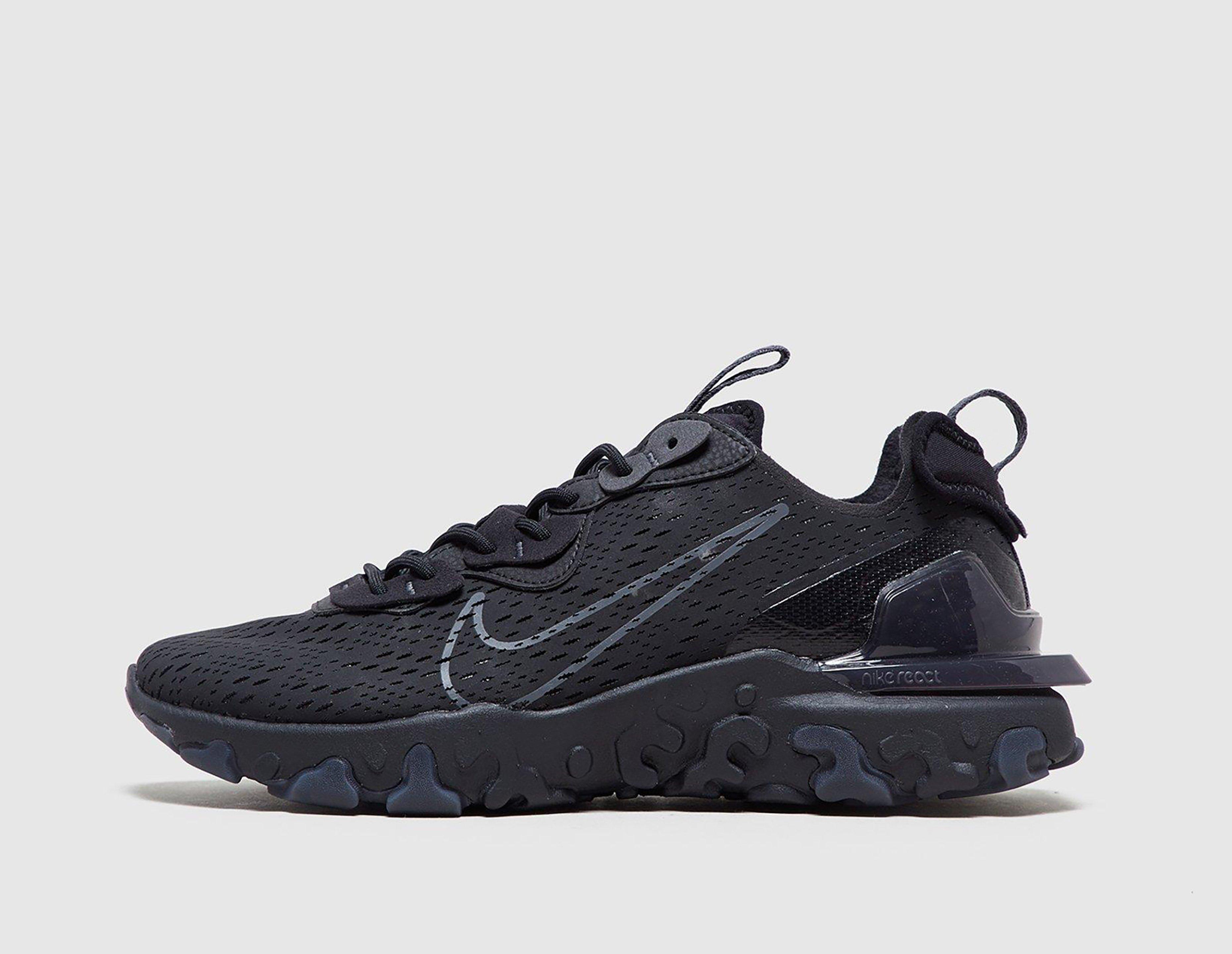 triple black nike react vision