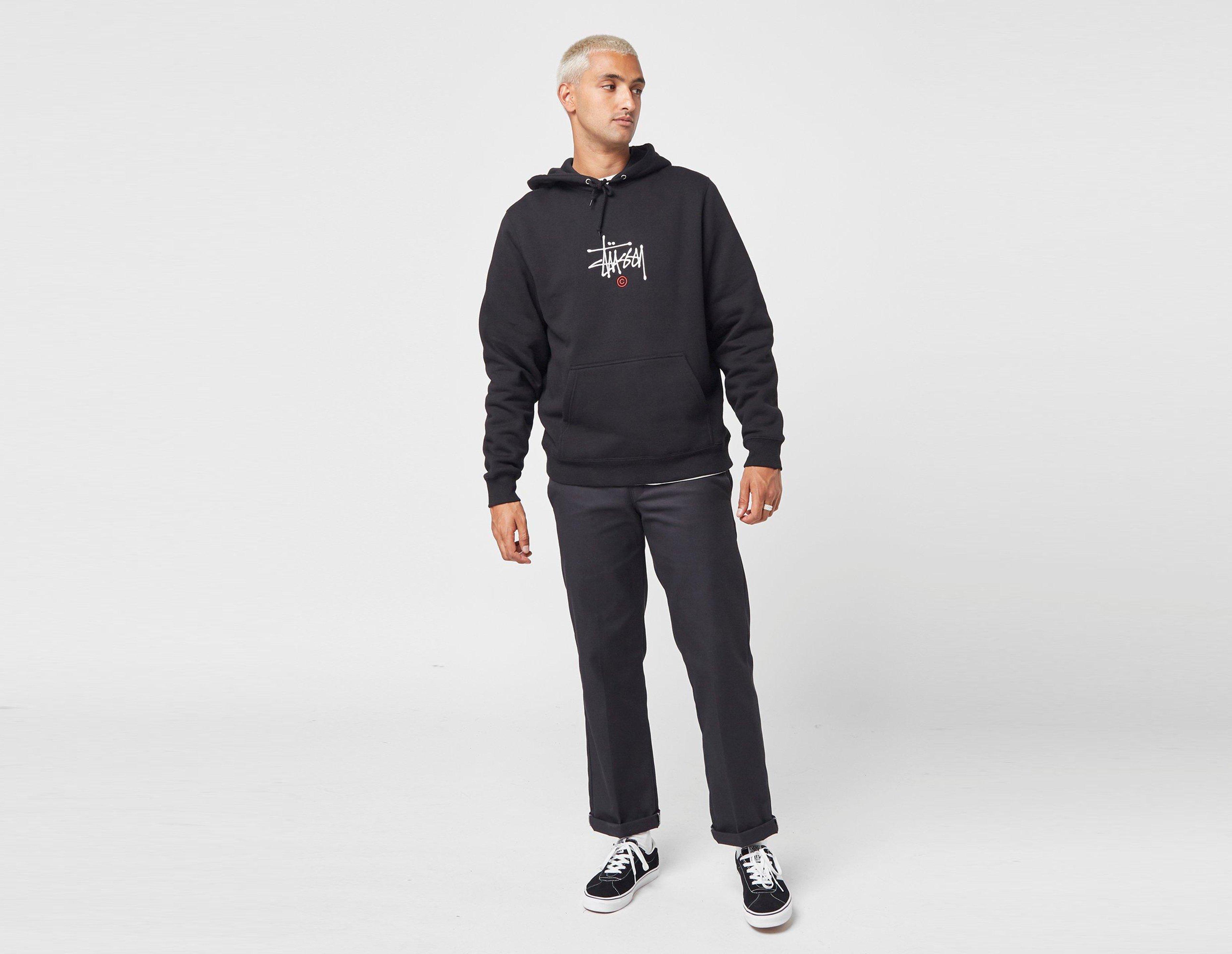 stussy copyright applique hoodie