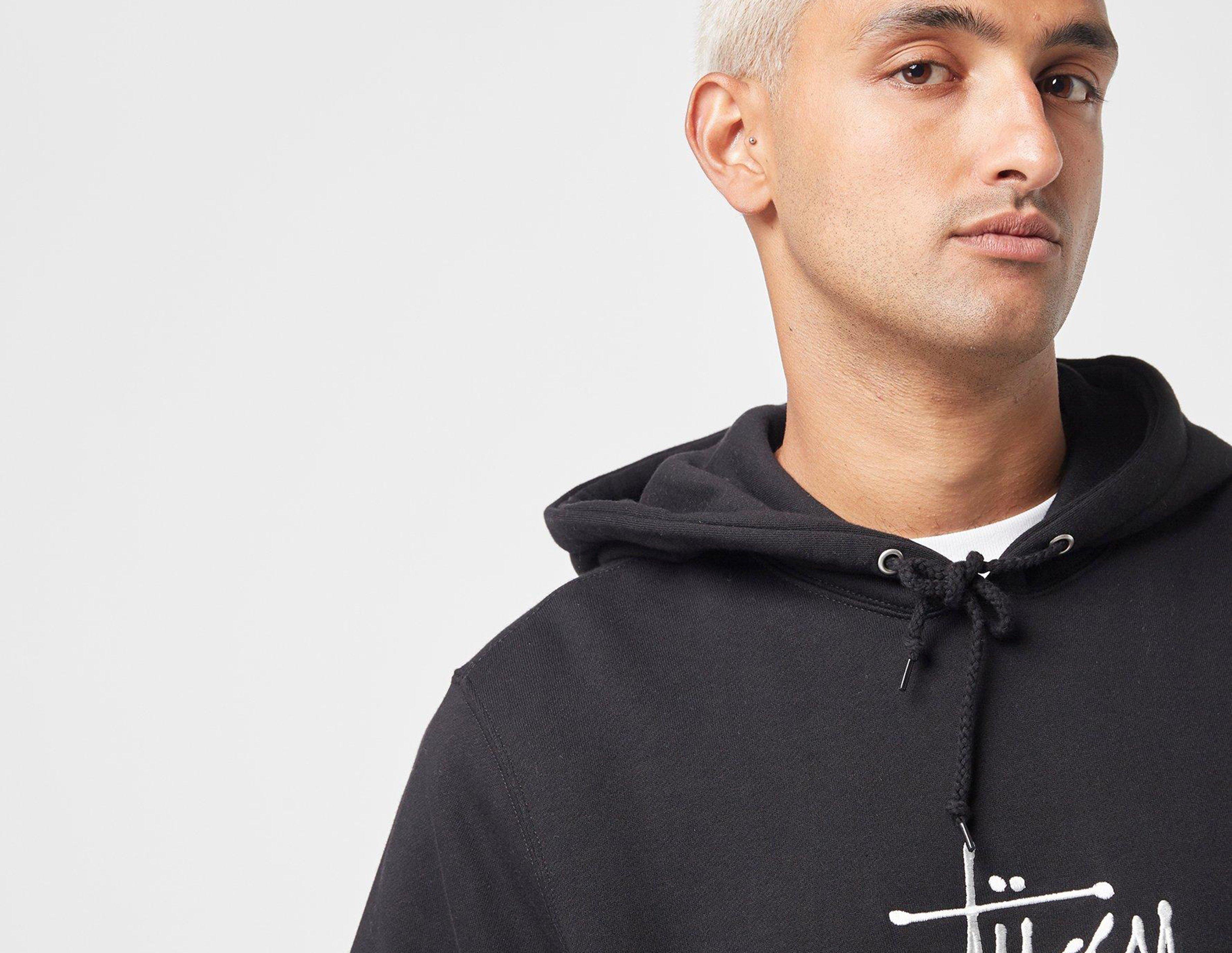 stussy copyright applique hoodie