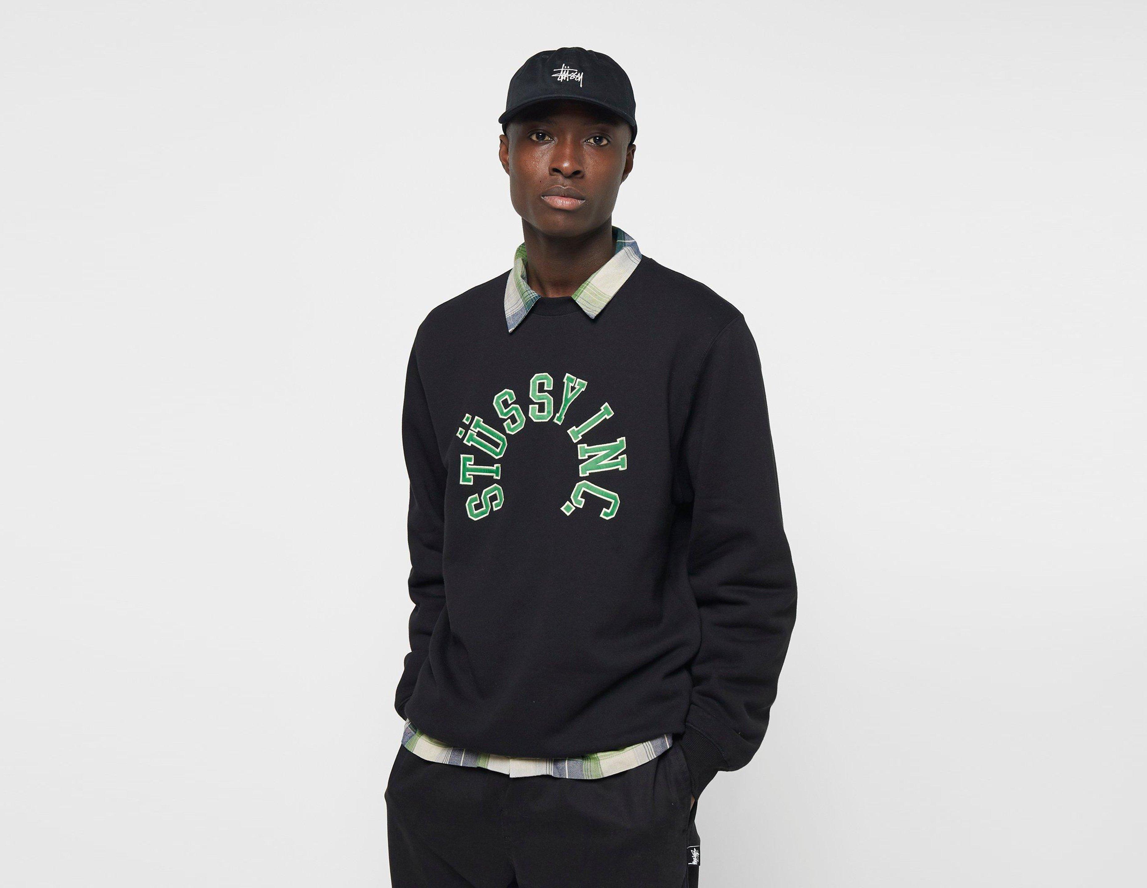 stussy applique sweatshirt