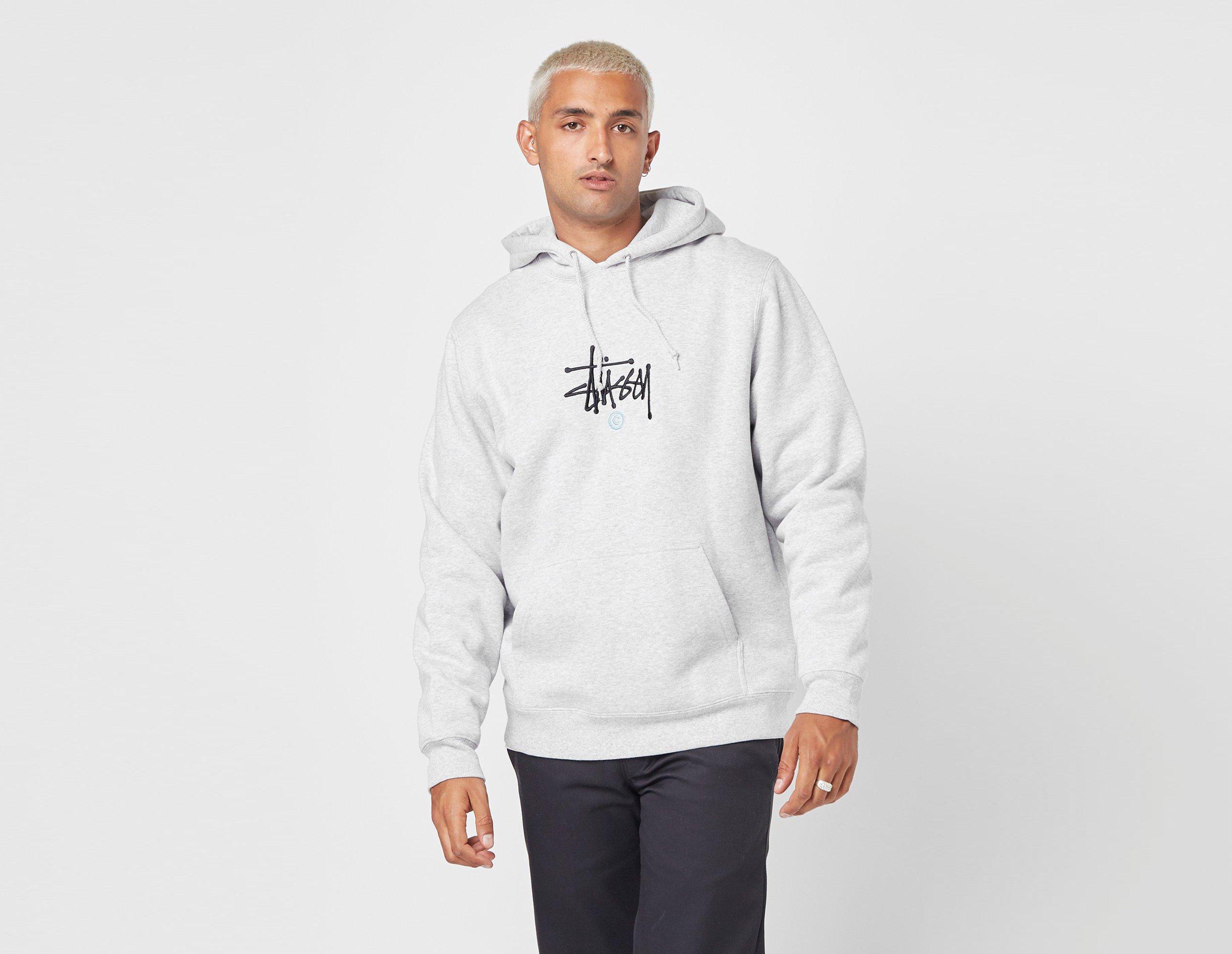 stussy 3 star applique hoodie