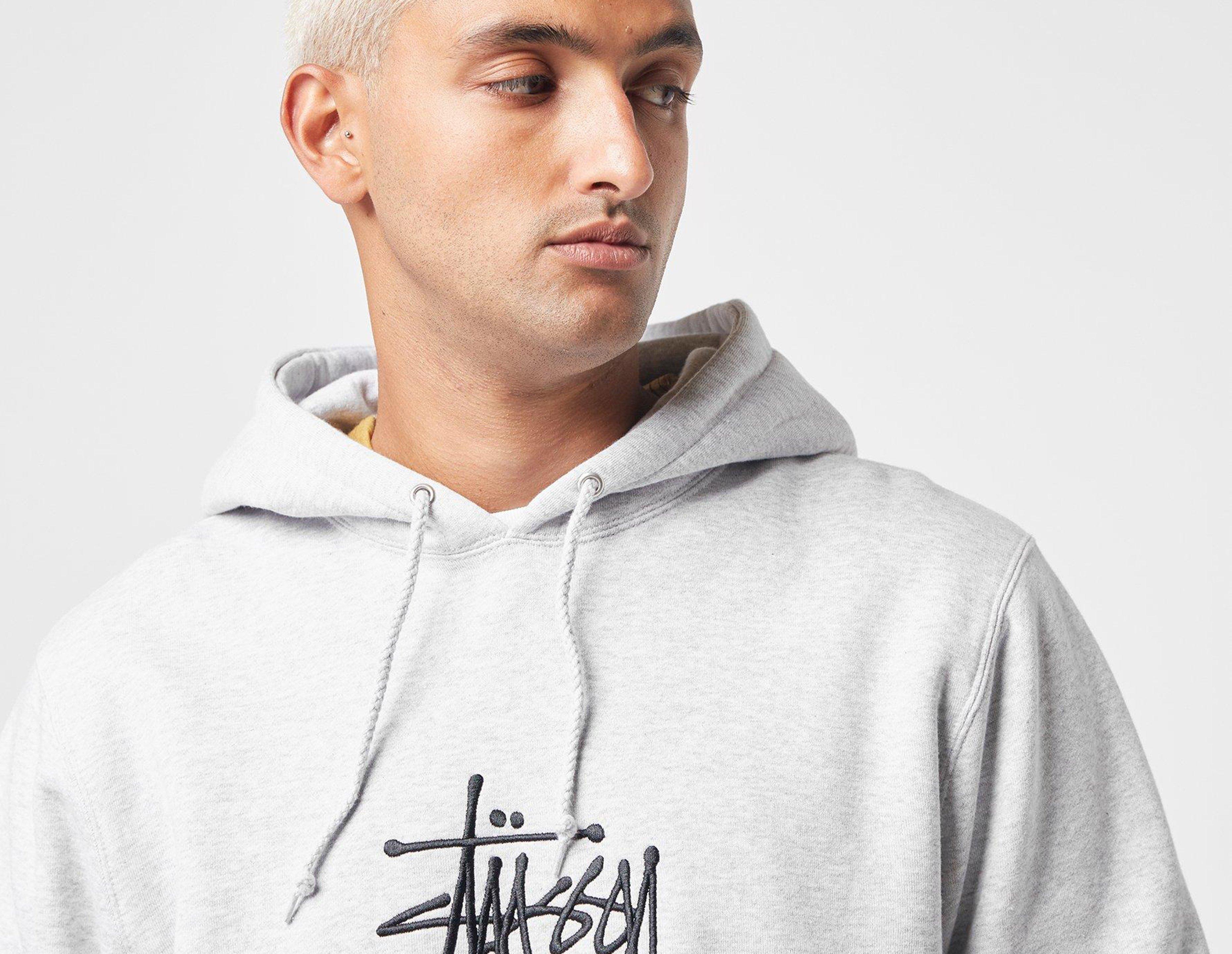 stussy copyright applique hoodie