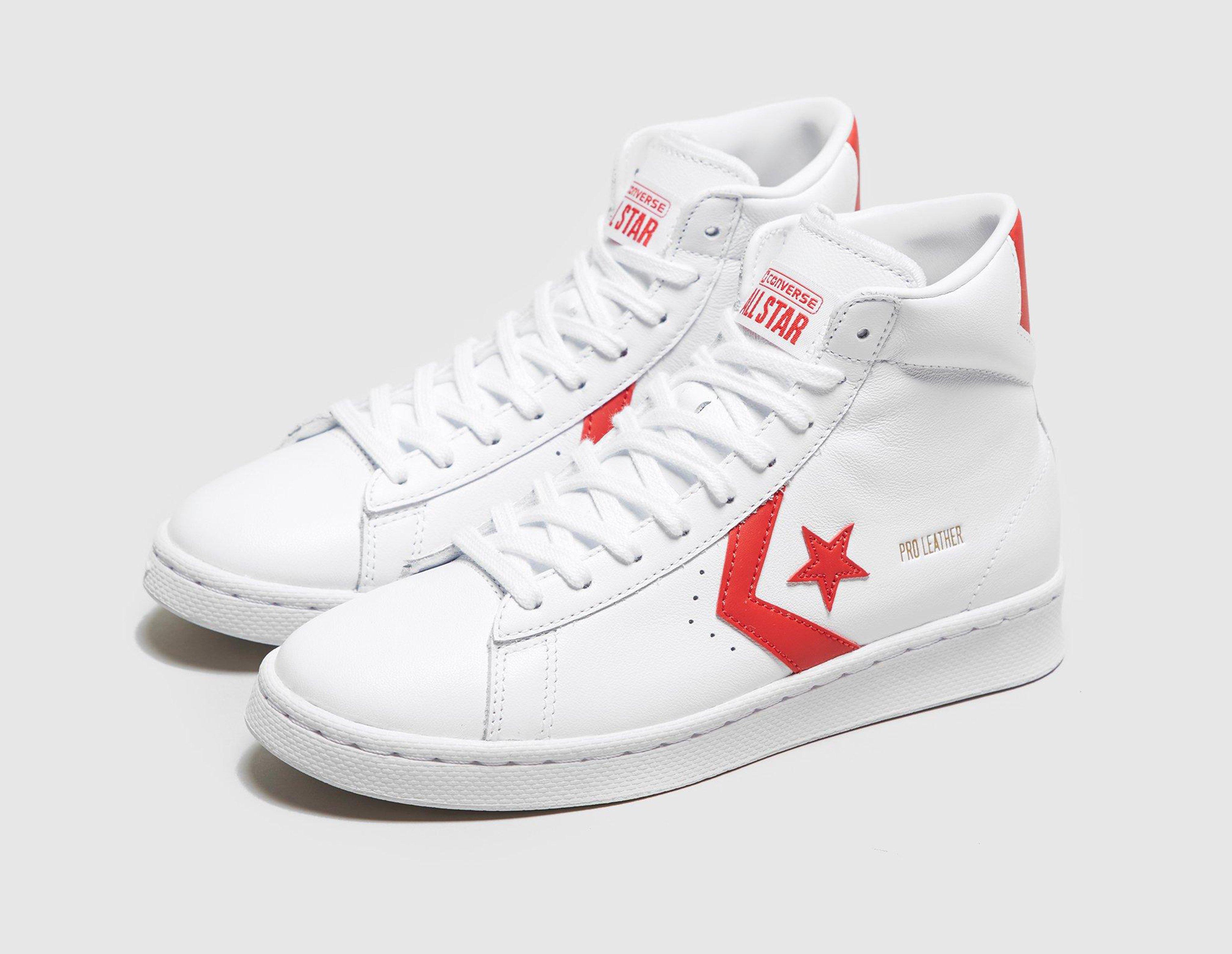 converse leather femme