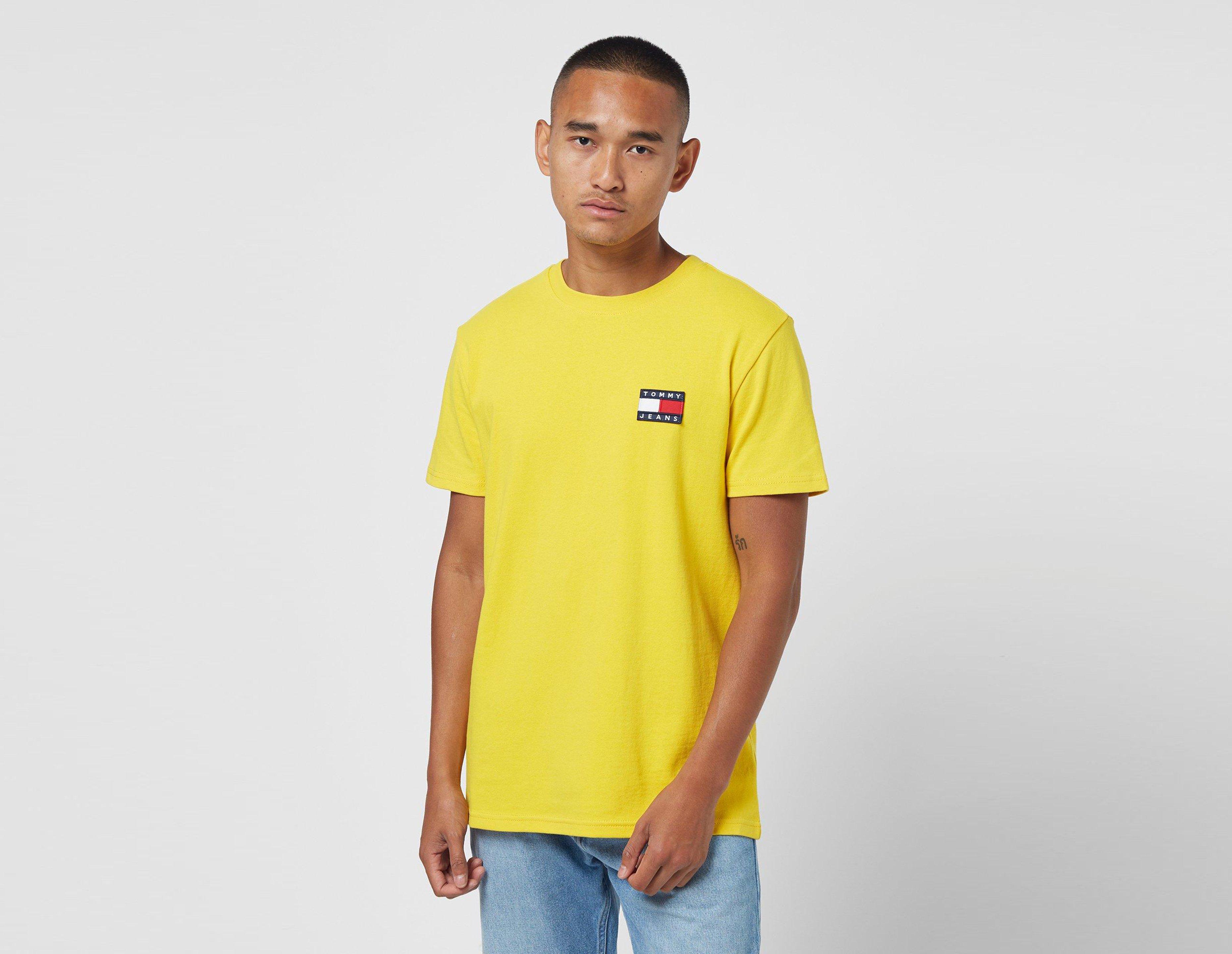 tommy jeans shirt yellow