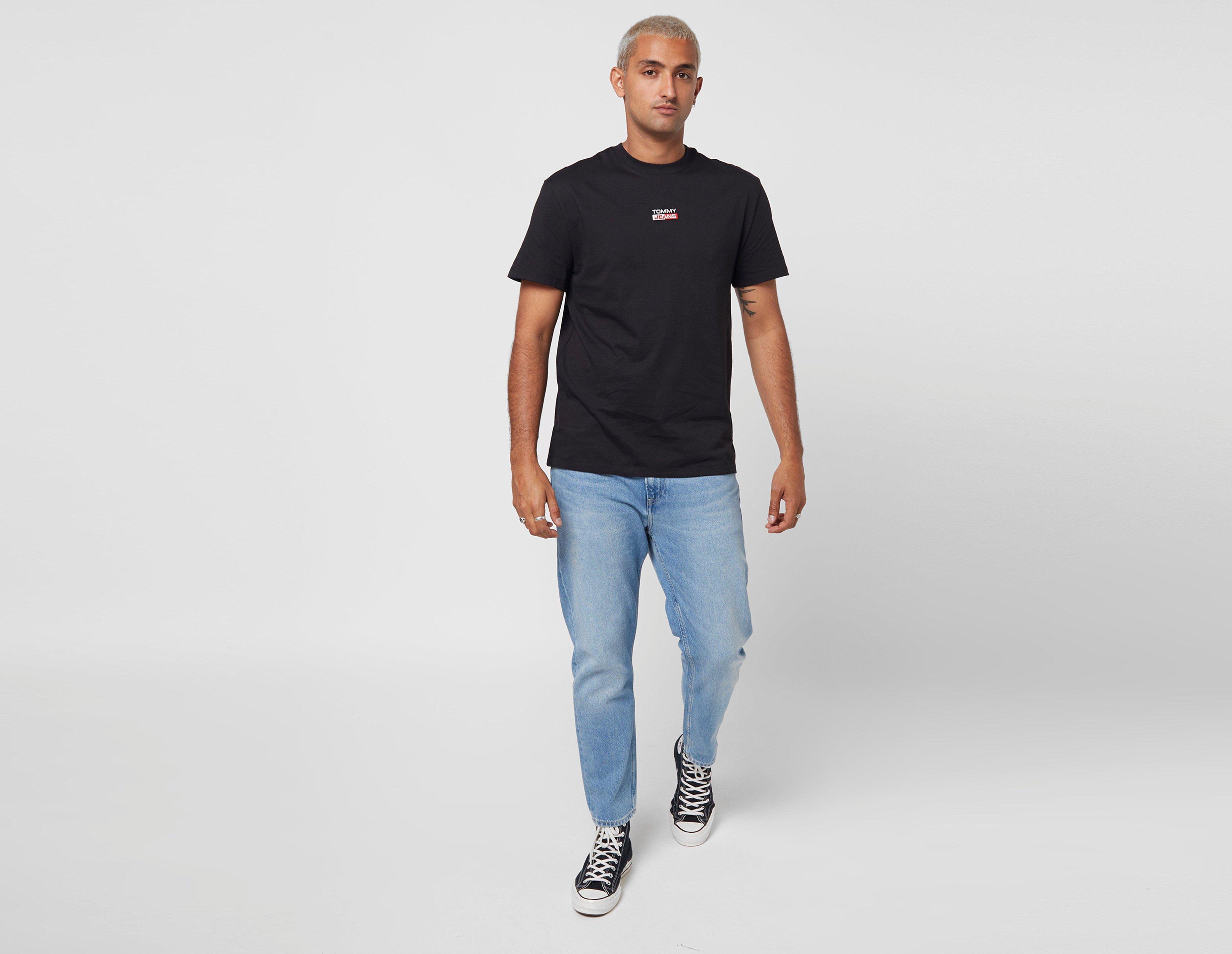 tommy jeans centre logo t shirt