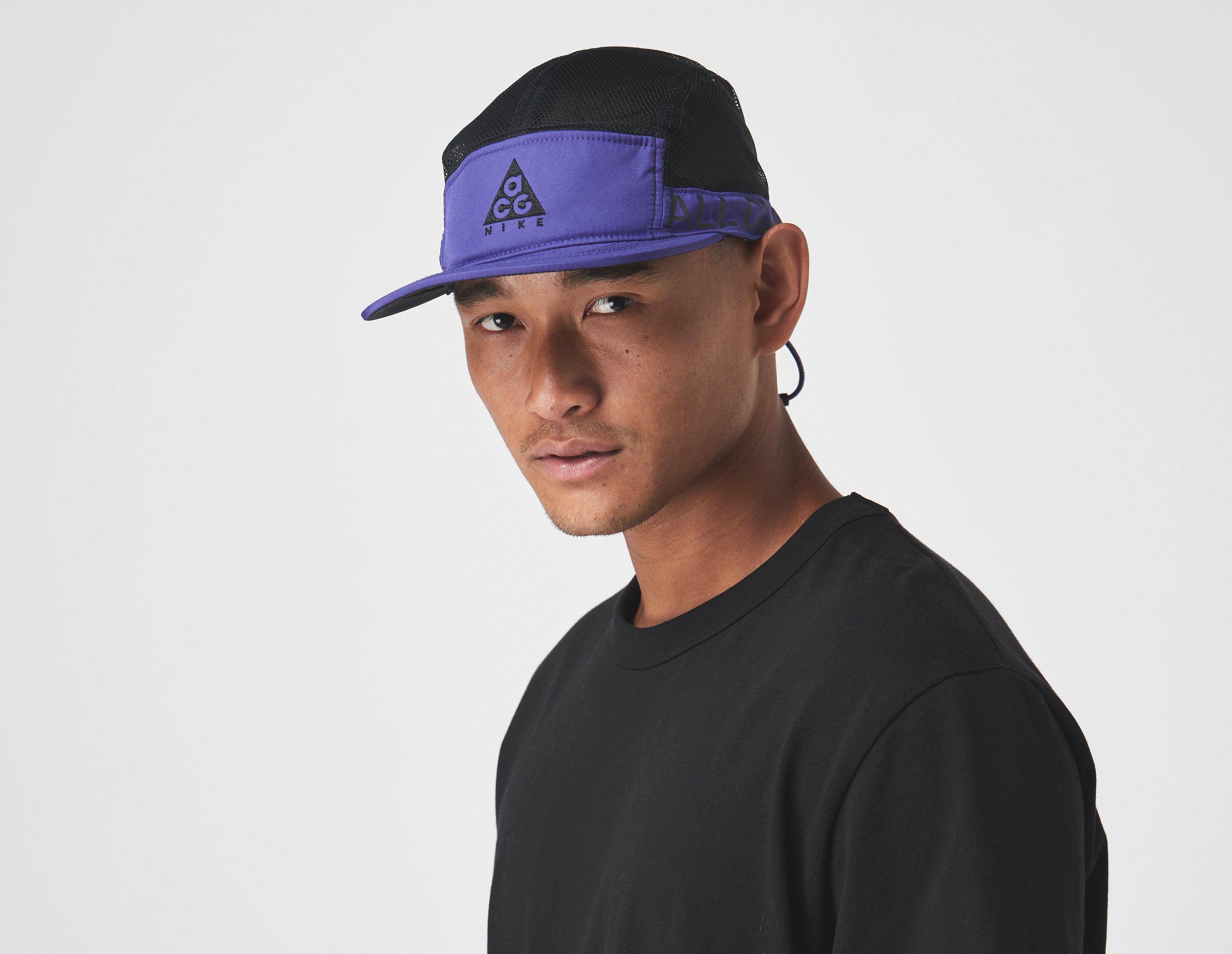 purple nike cap