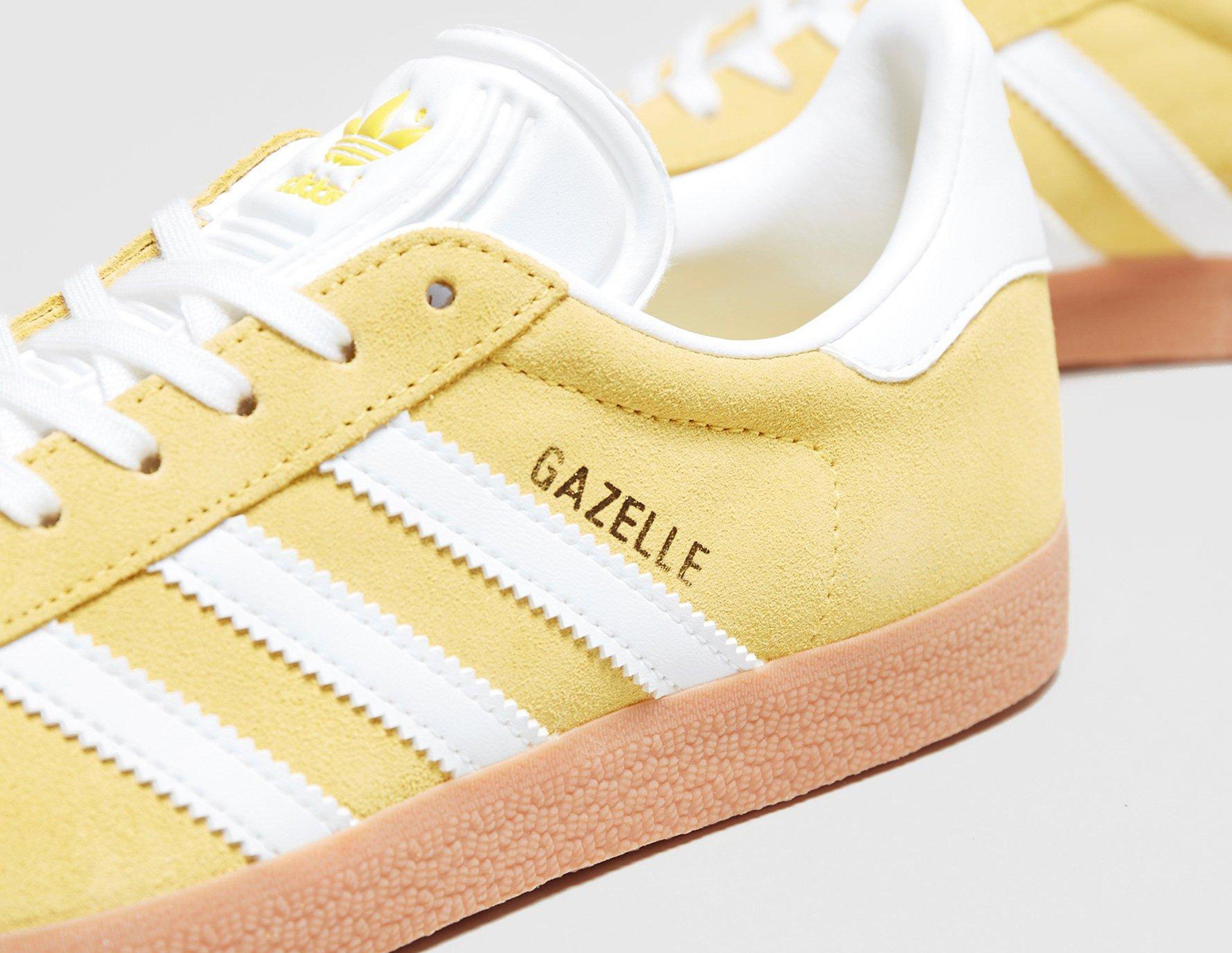 womens yellow gazelles