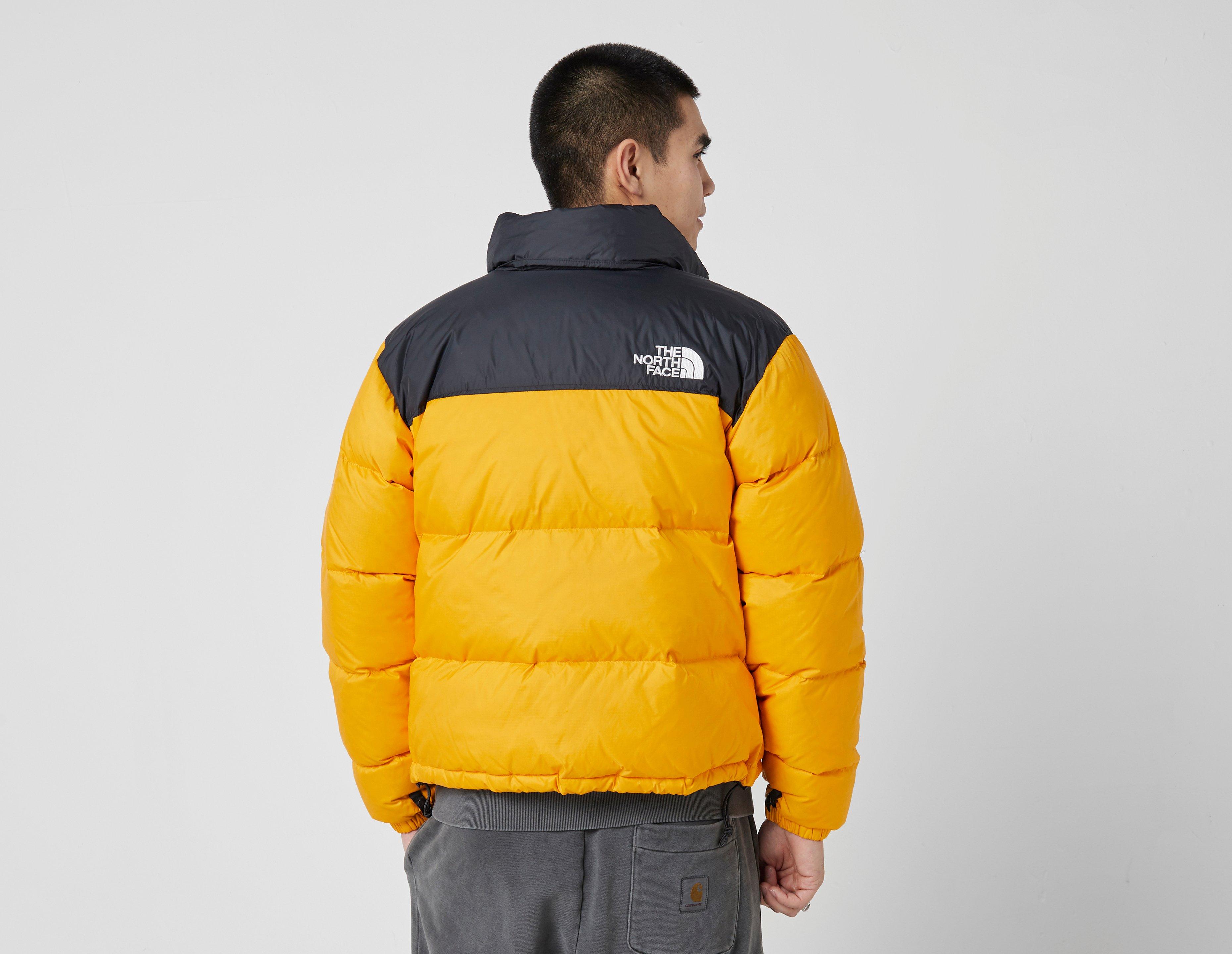 north face doudoune jaune