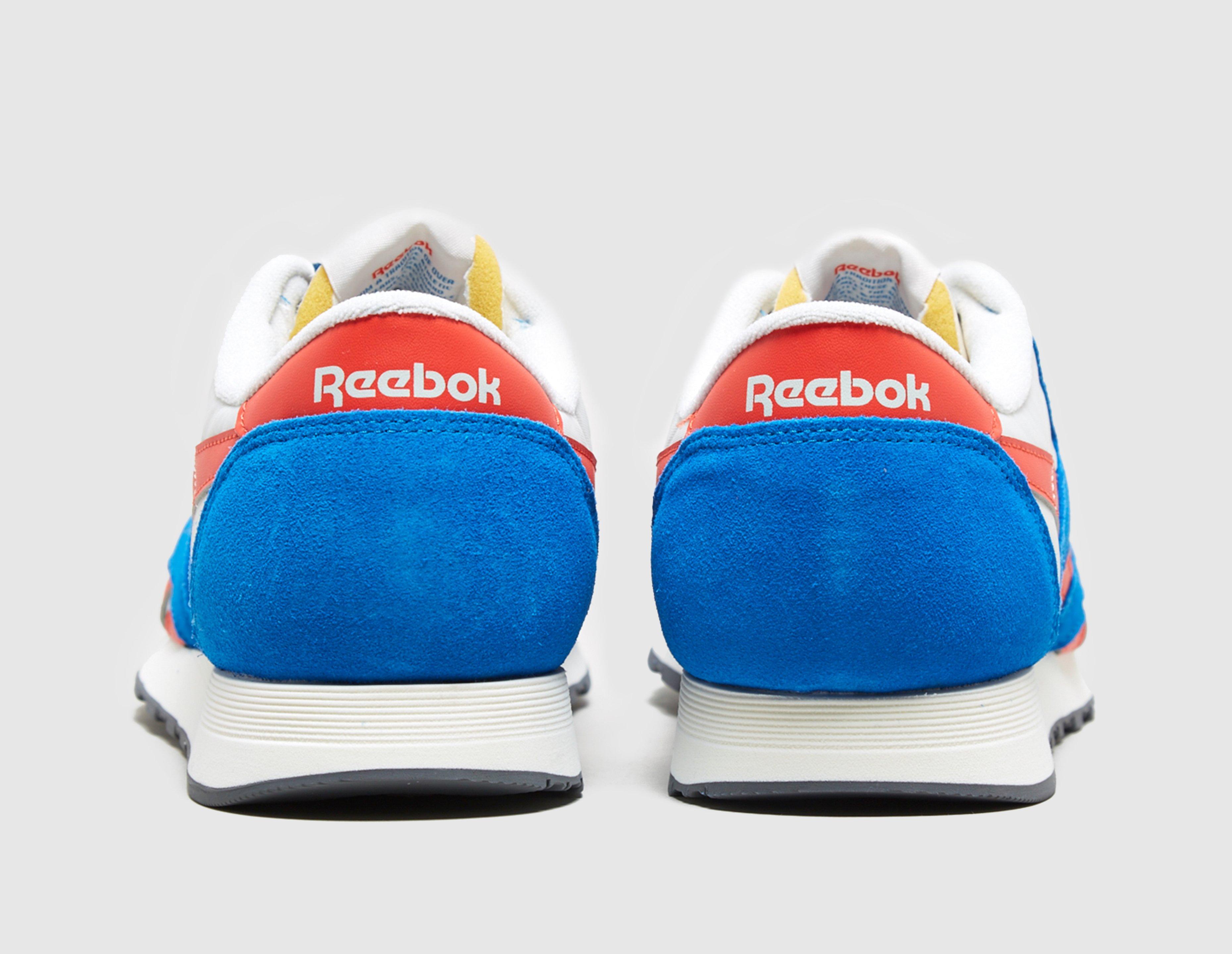 reebok classic nylon blue