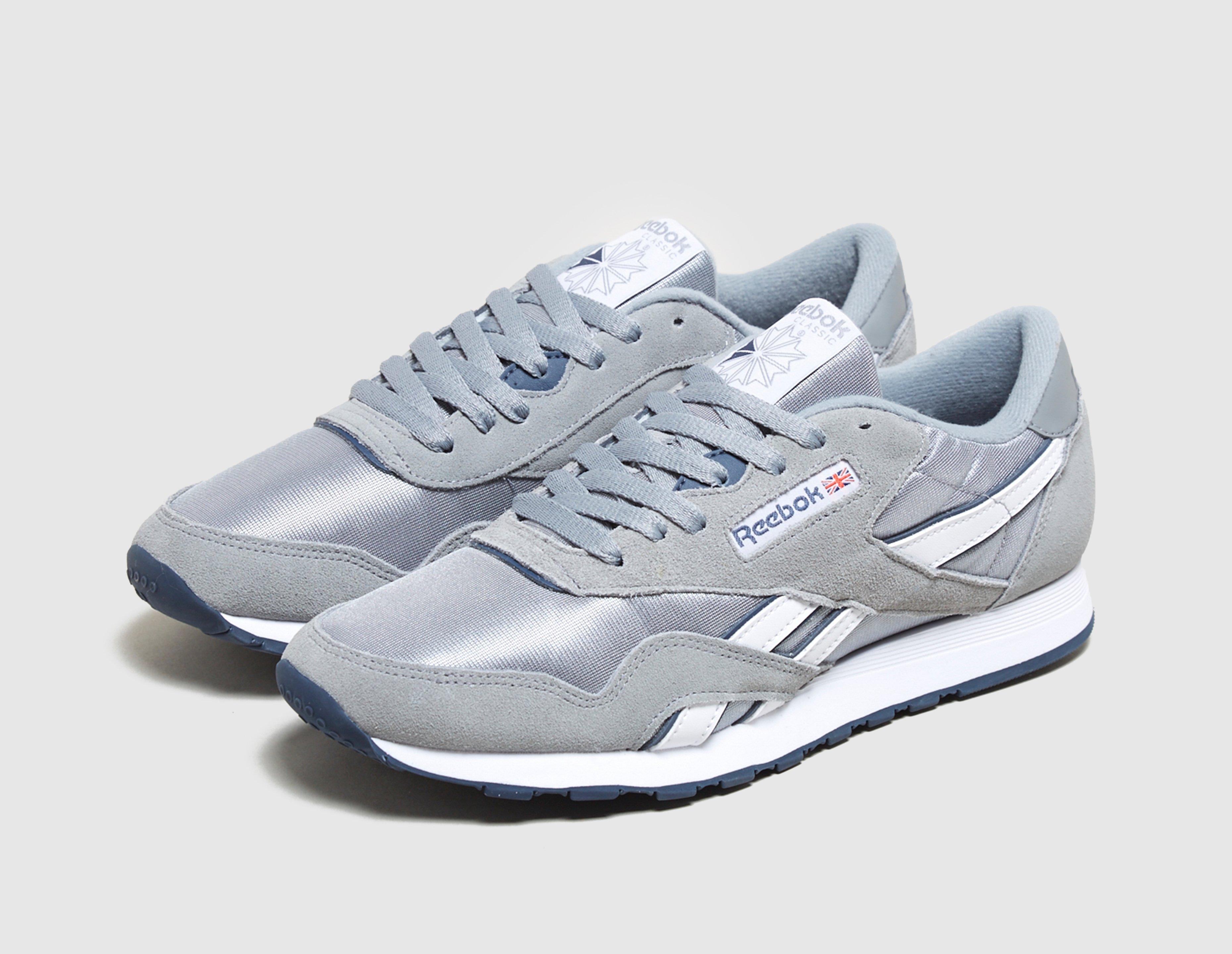 reebok classic nylon grey