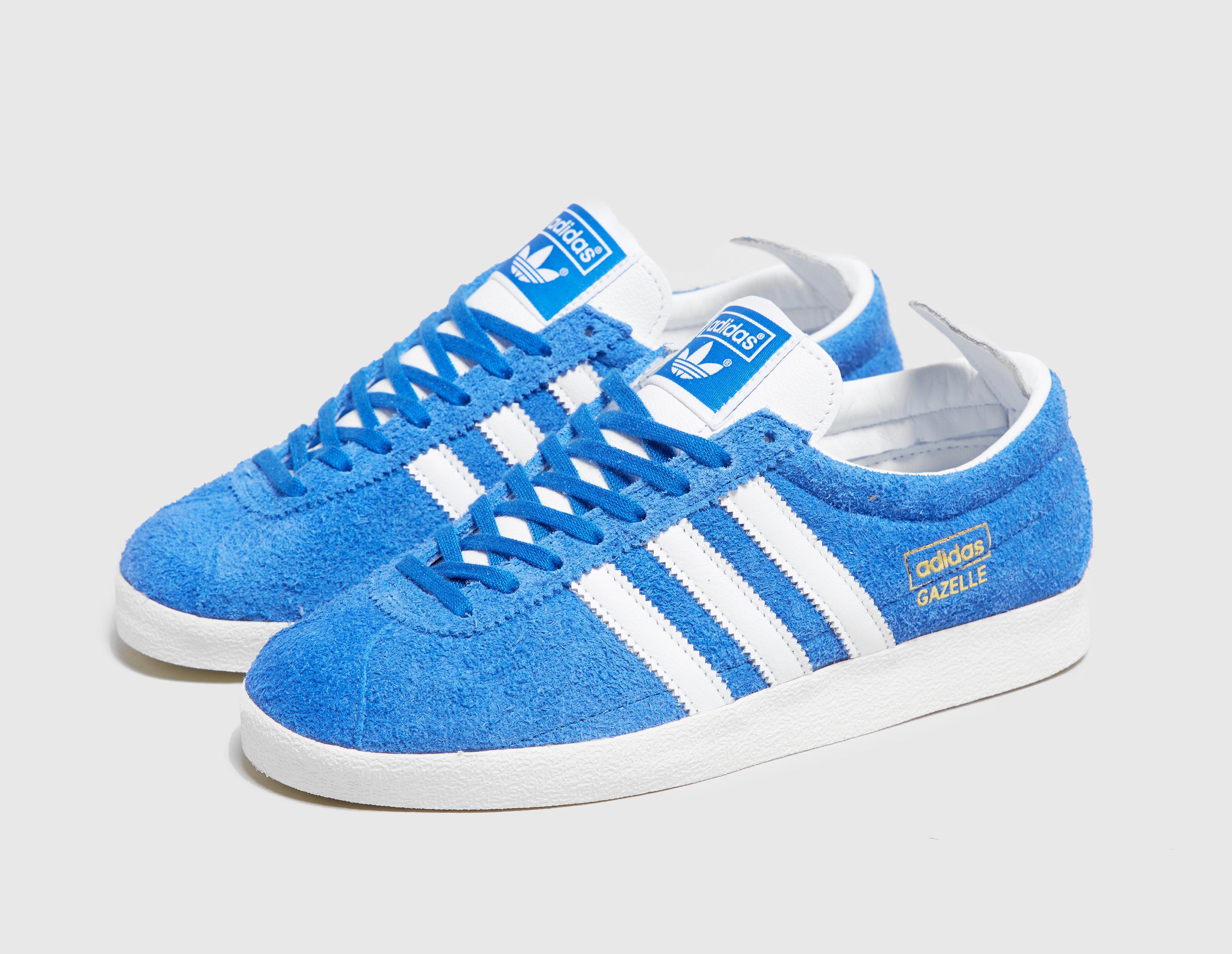 adidas gazelle blue womens