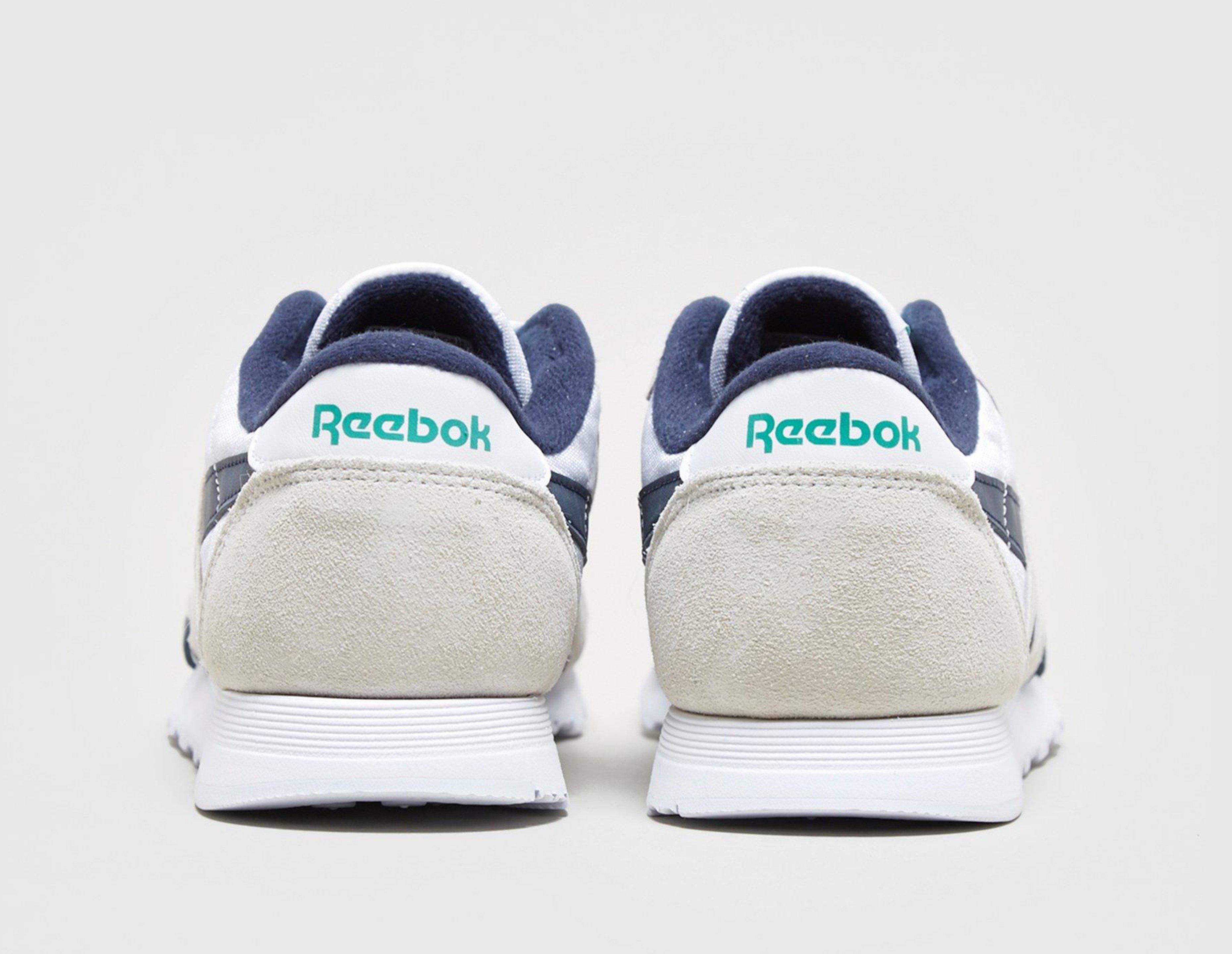 reebok leather nylon