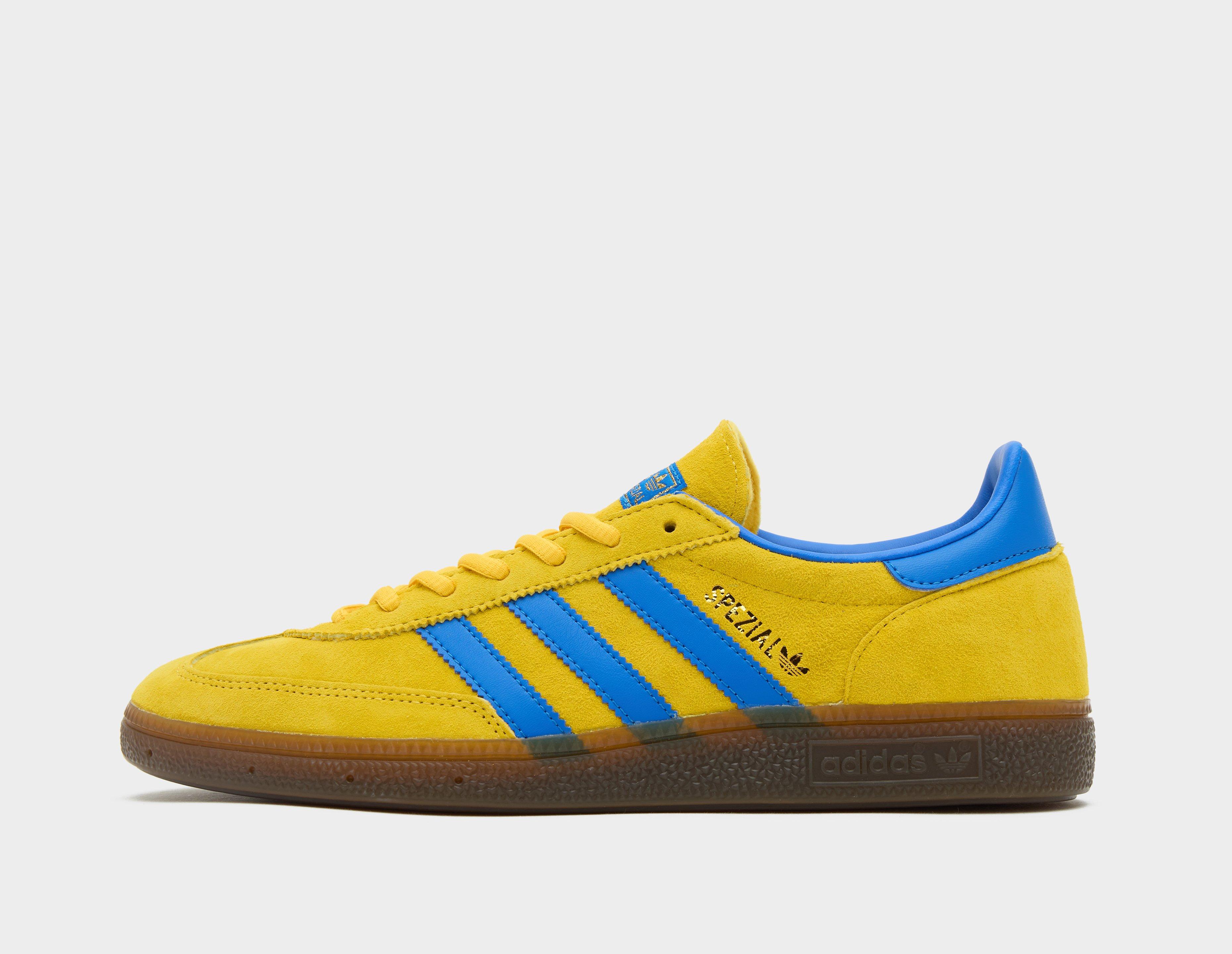 Adidas bleu 2024 jaune