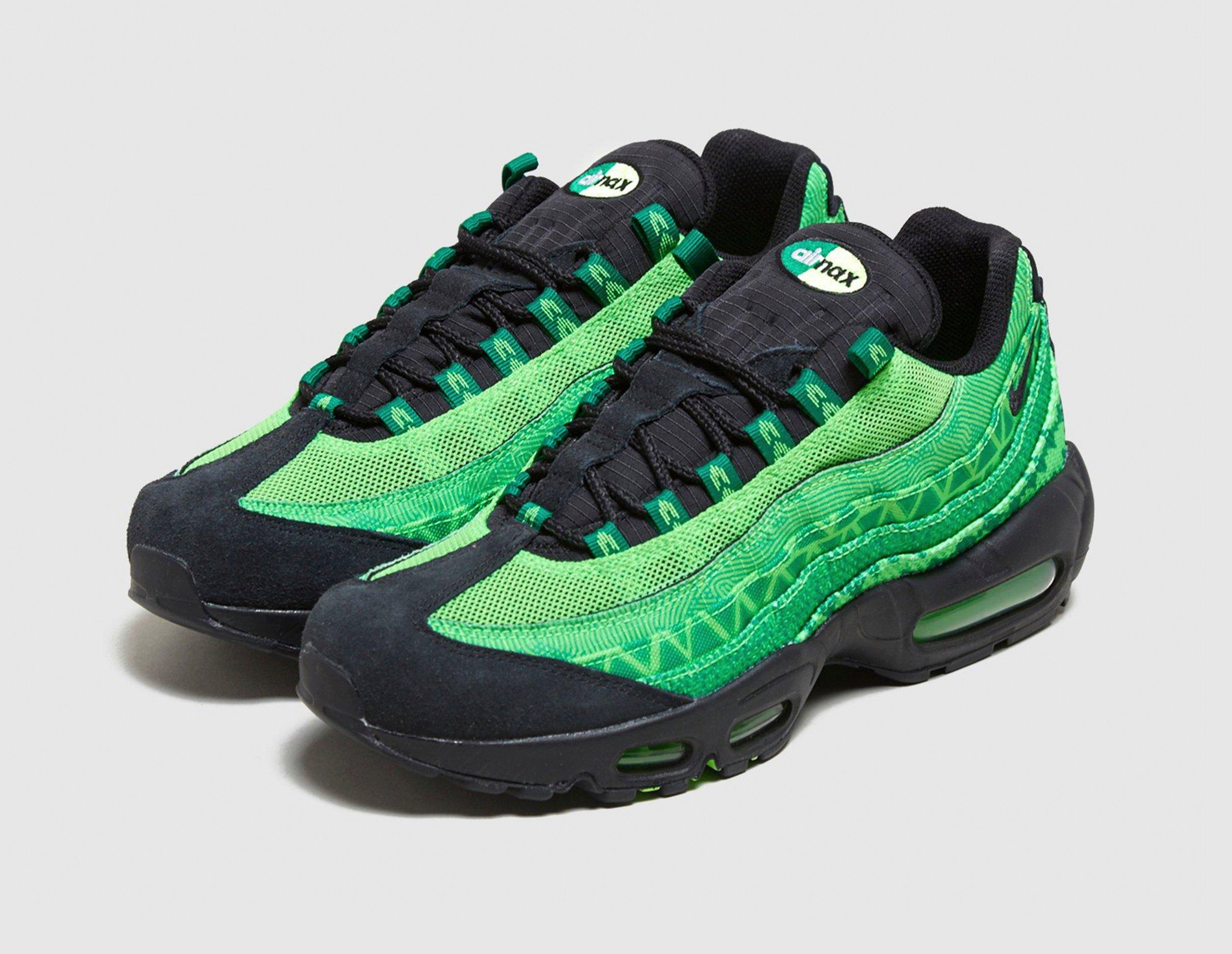 all green air max 95