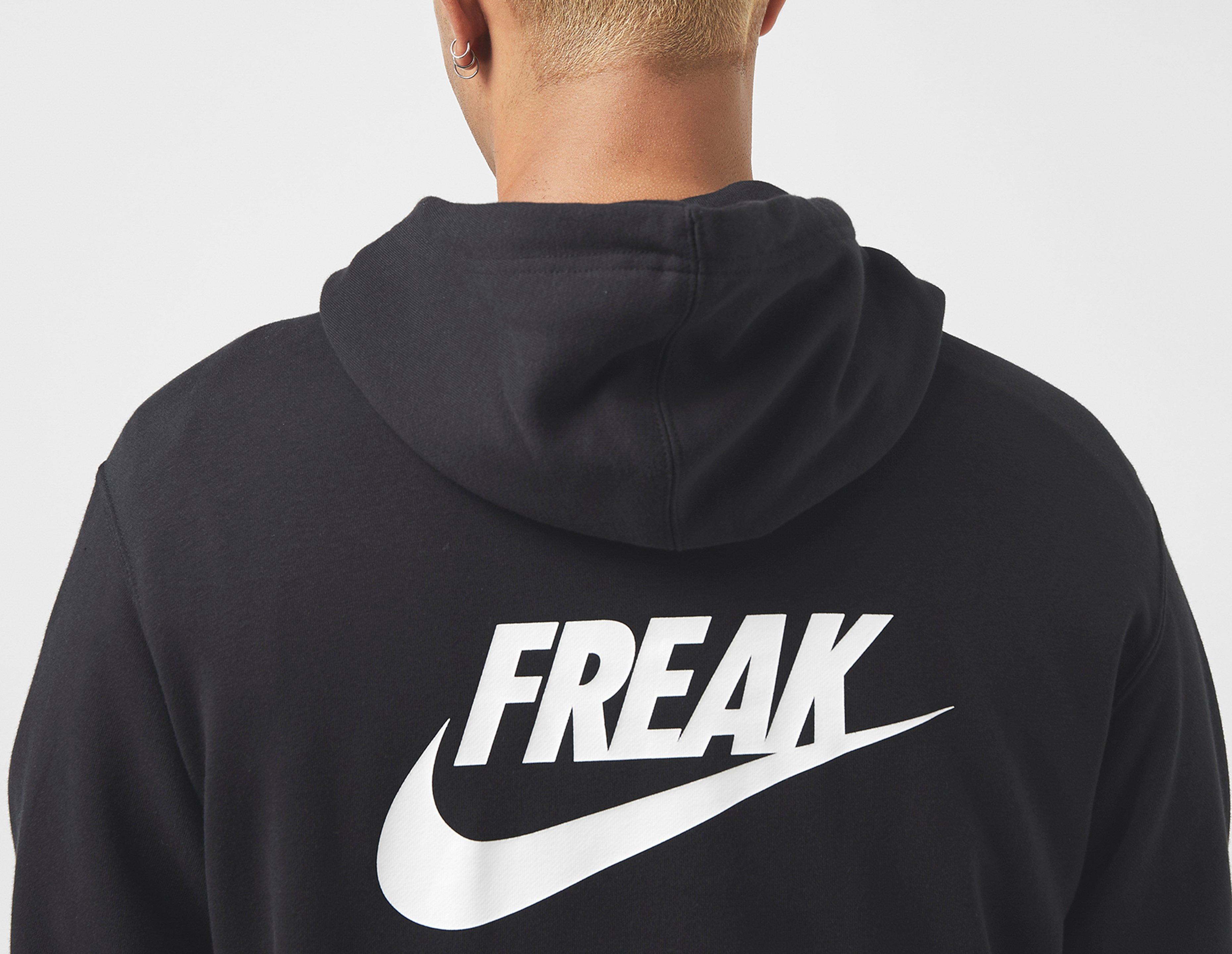 freak nike hoodie black