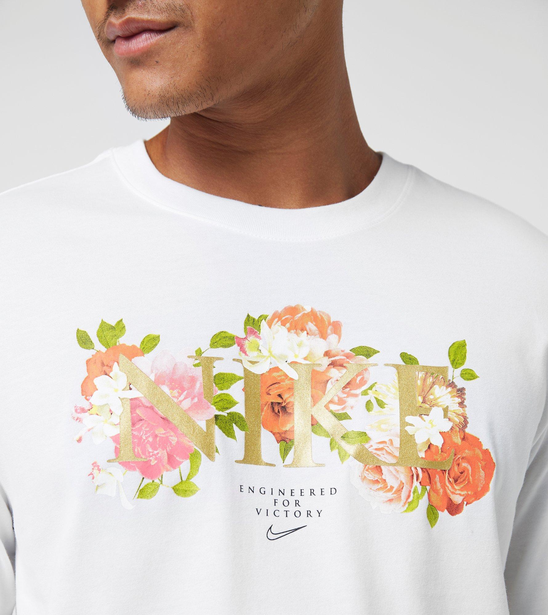 flower nike shirt