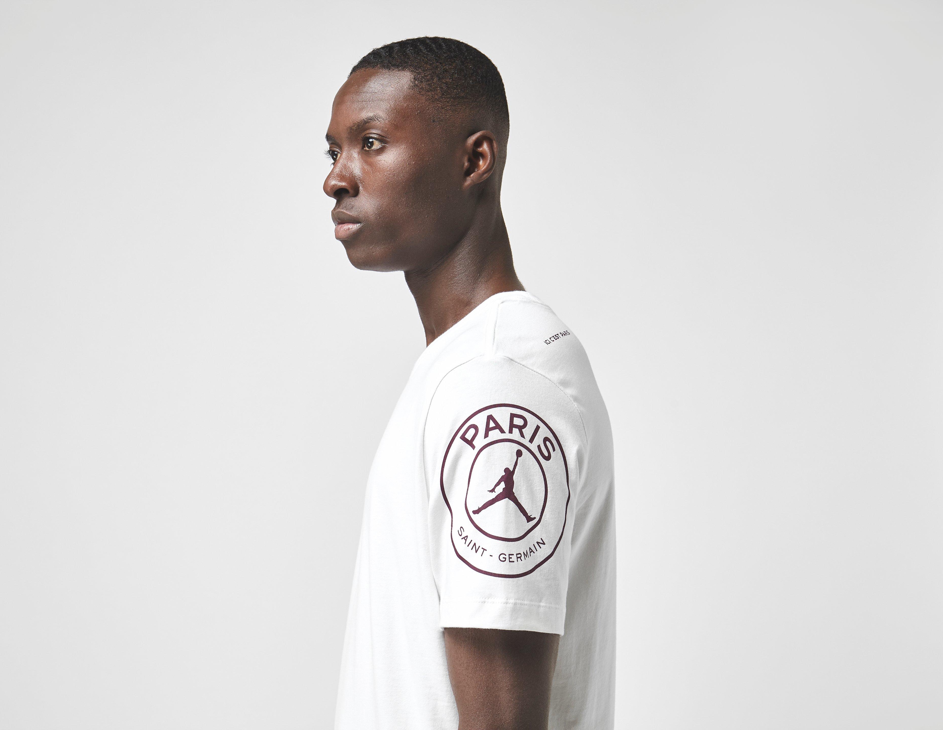 psg x jordan t shirt