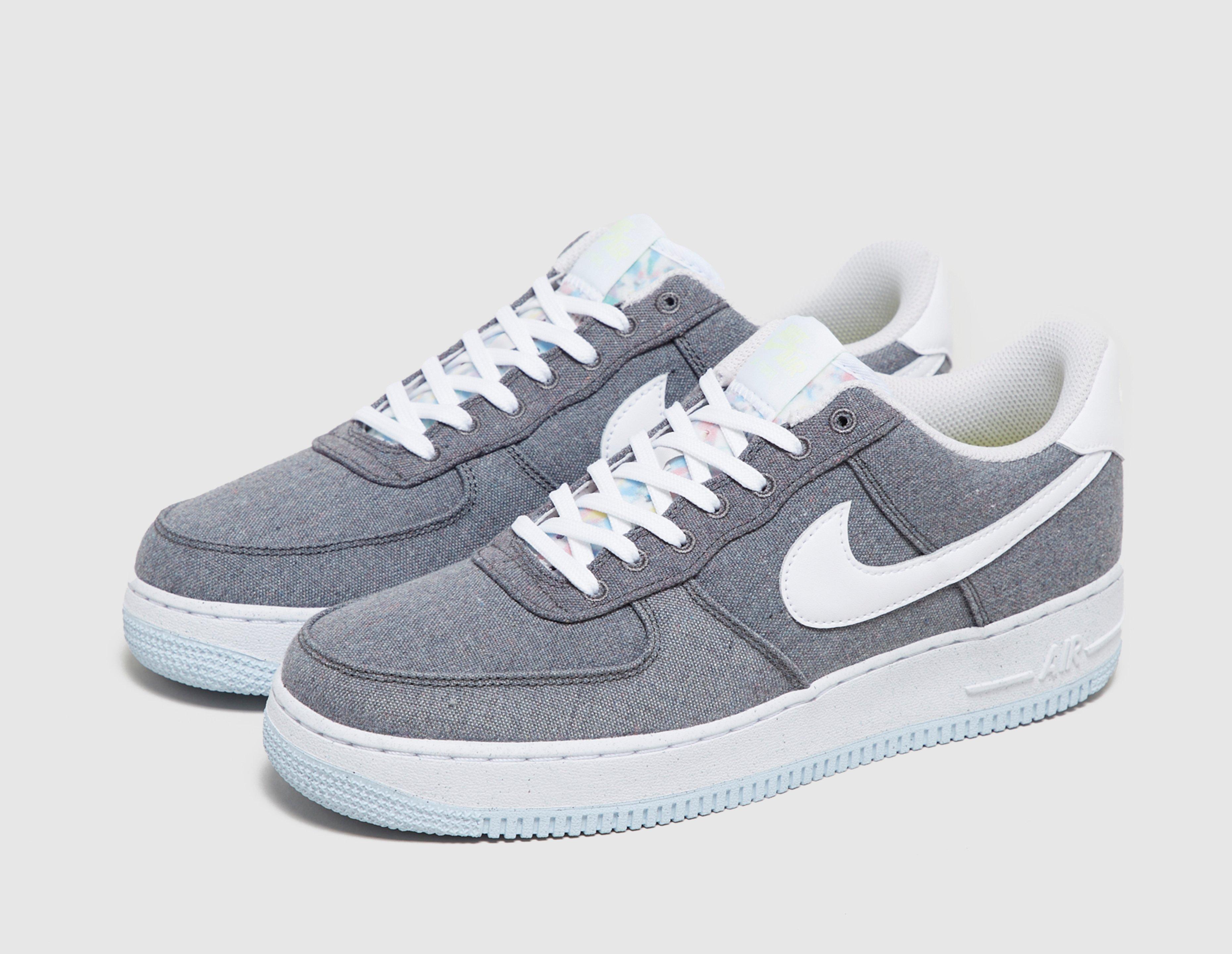 nike air force 1 canvas grey