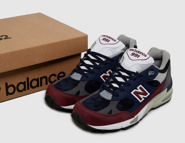 Blue New Balance 991 Nu Block Made In Uk Size