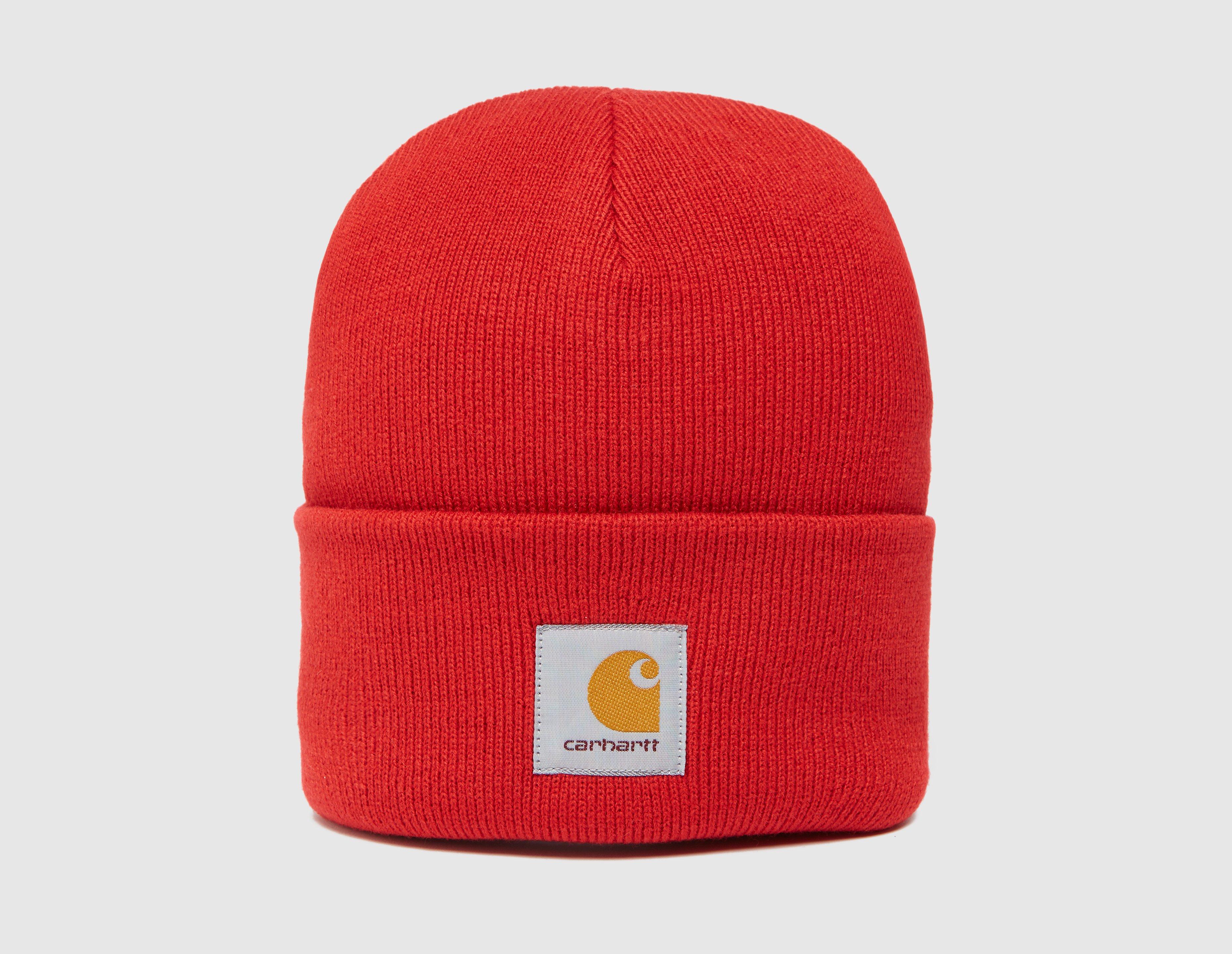 red carhartt hat