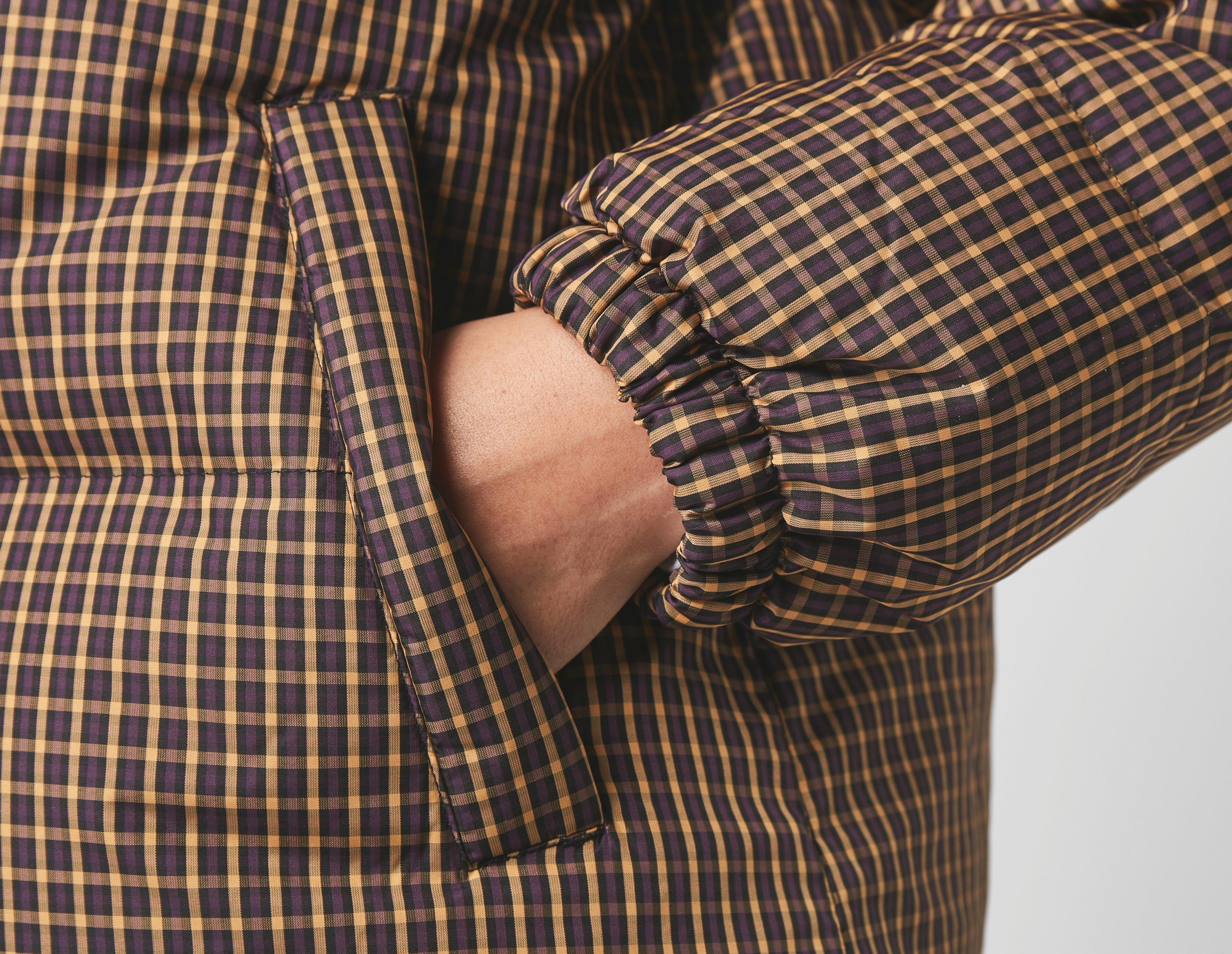 doudoune a carreaux homme