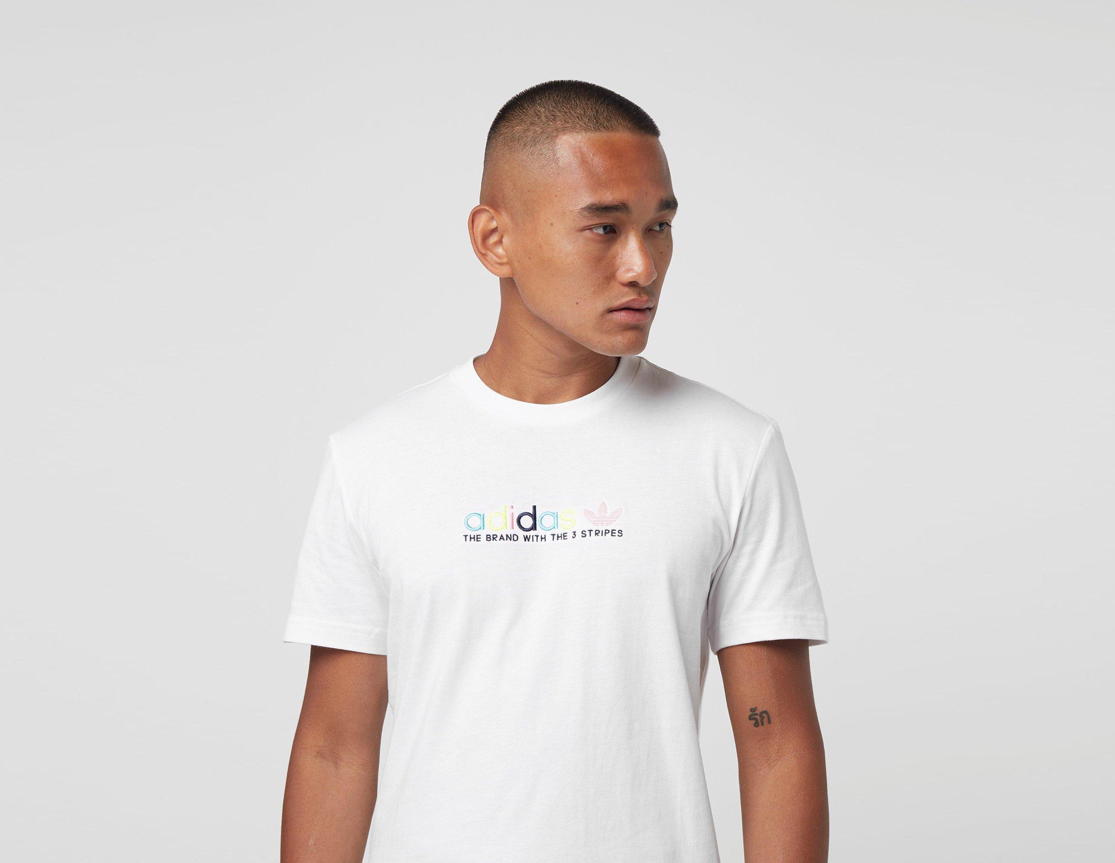 adidas t shirt white colour