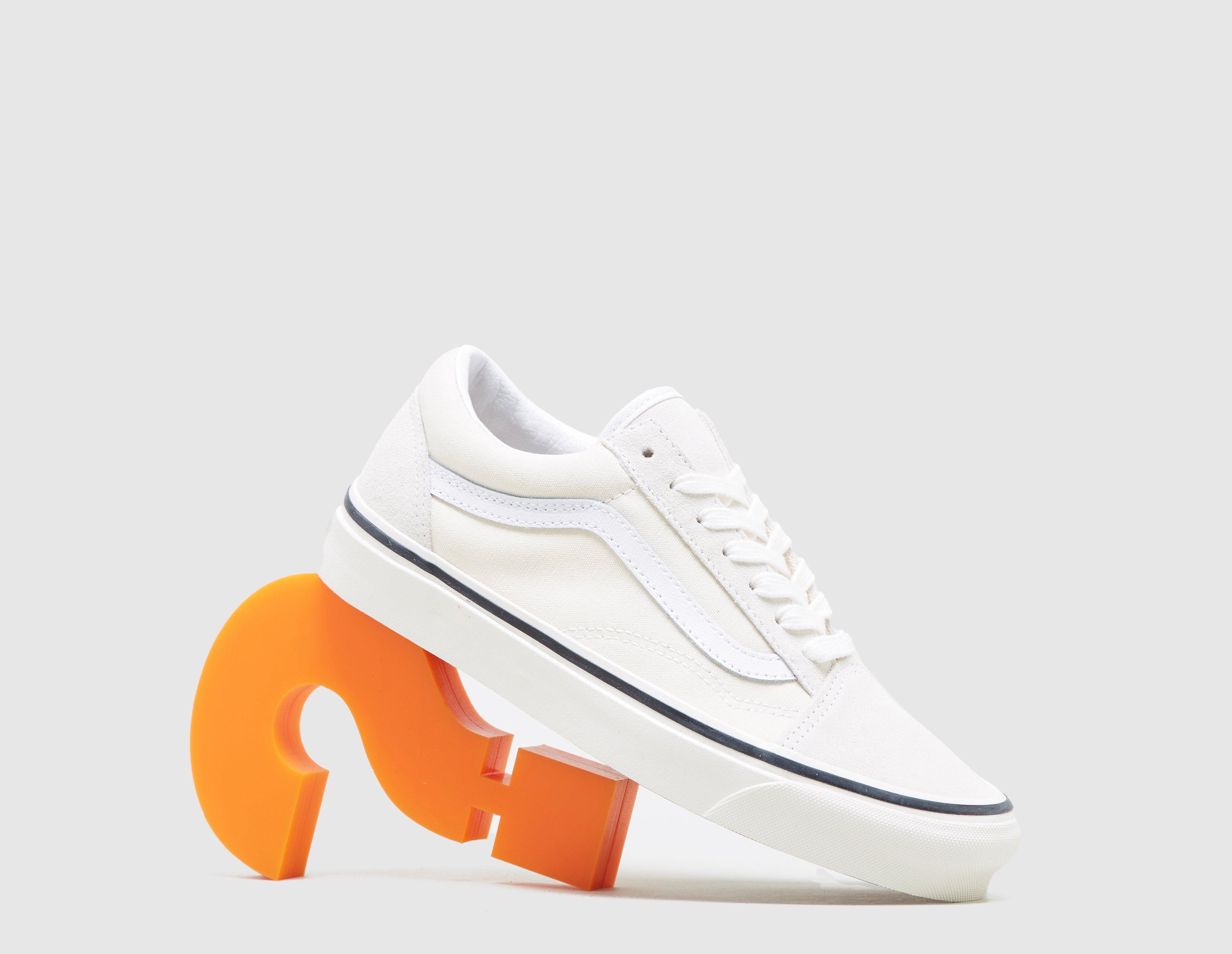 Vans old skool deals 36 dx white