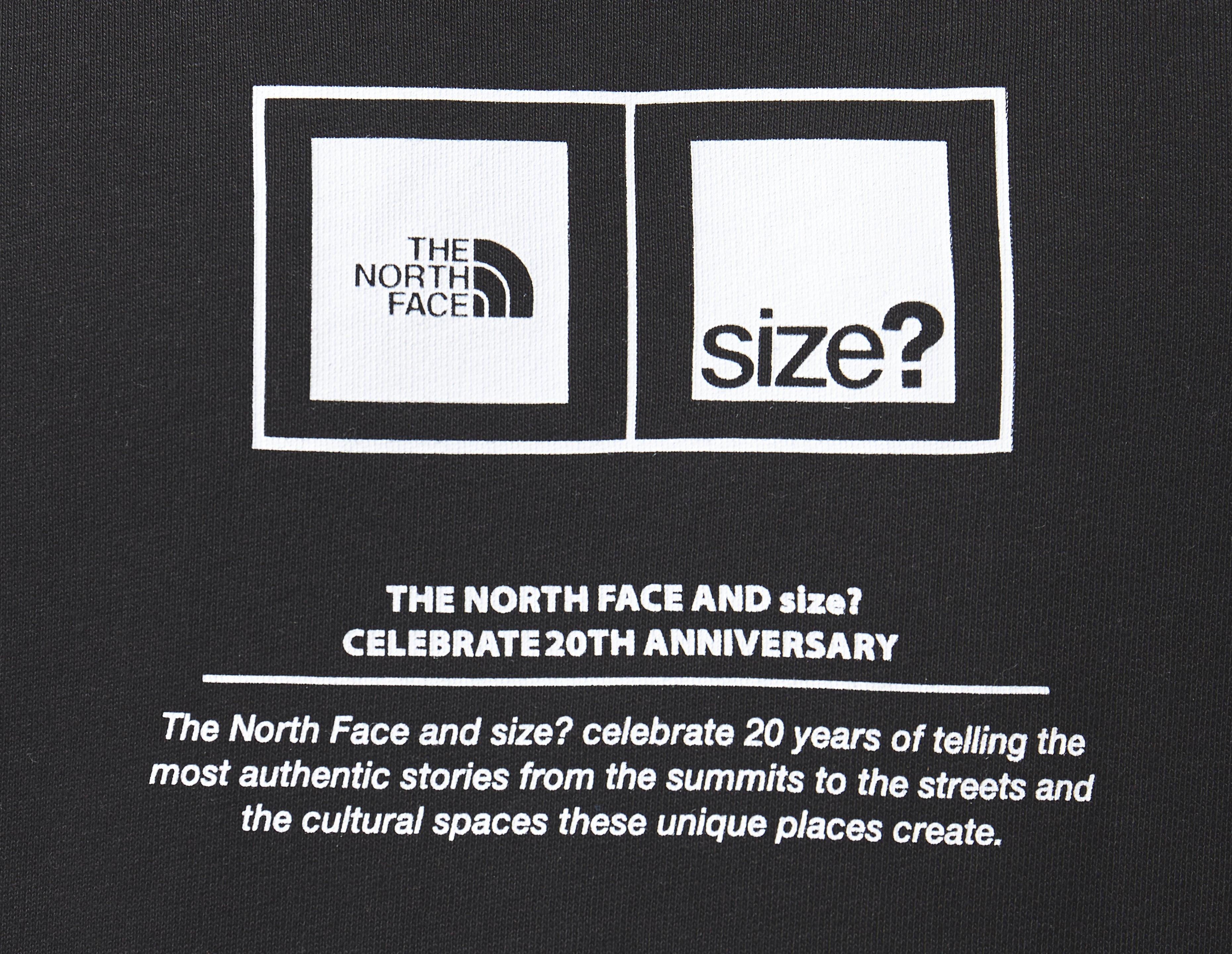 size the north face