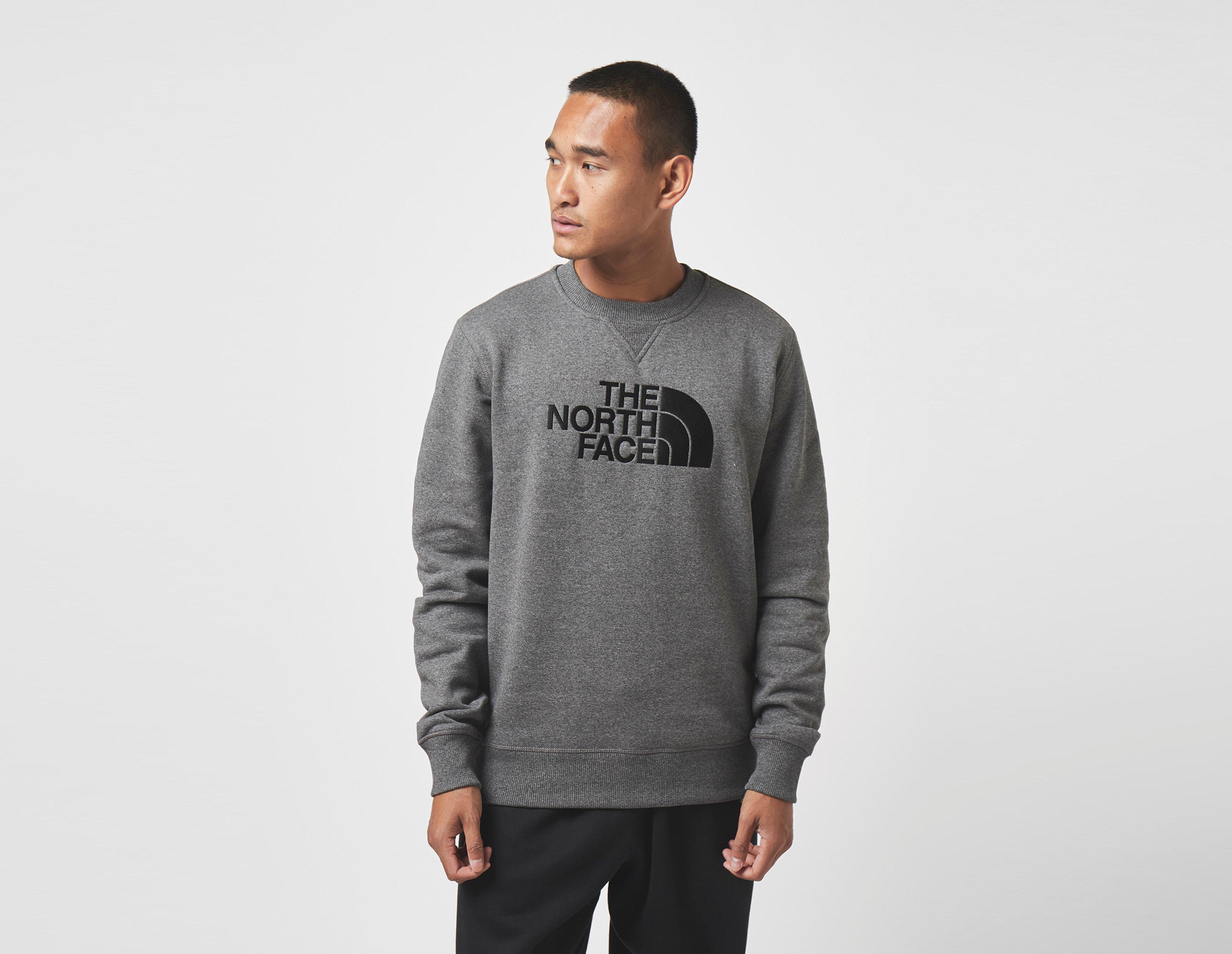 north face drew peak sweatshirt
