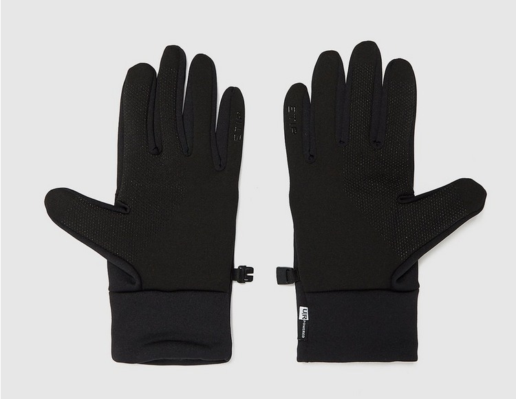 Black The North Face Etip Recycled Gloves | size?
