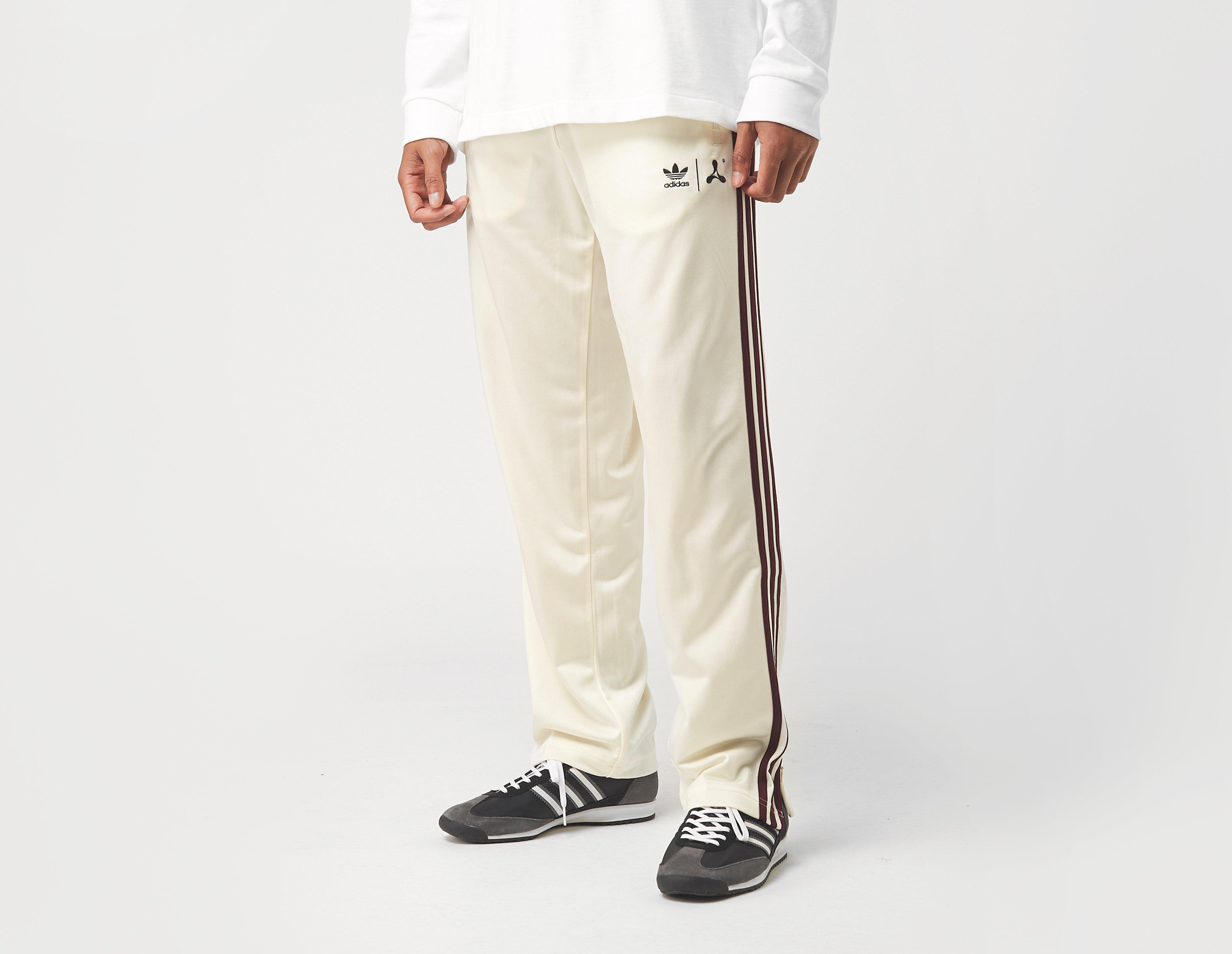 cream track pants