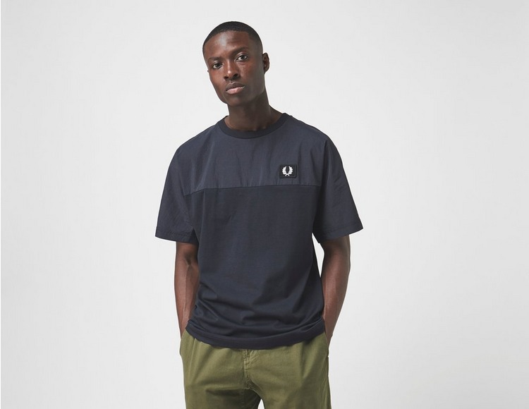 Fred Perry Woven Panel T-Shirt