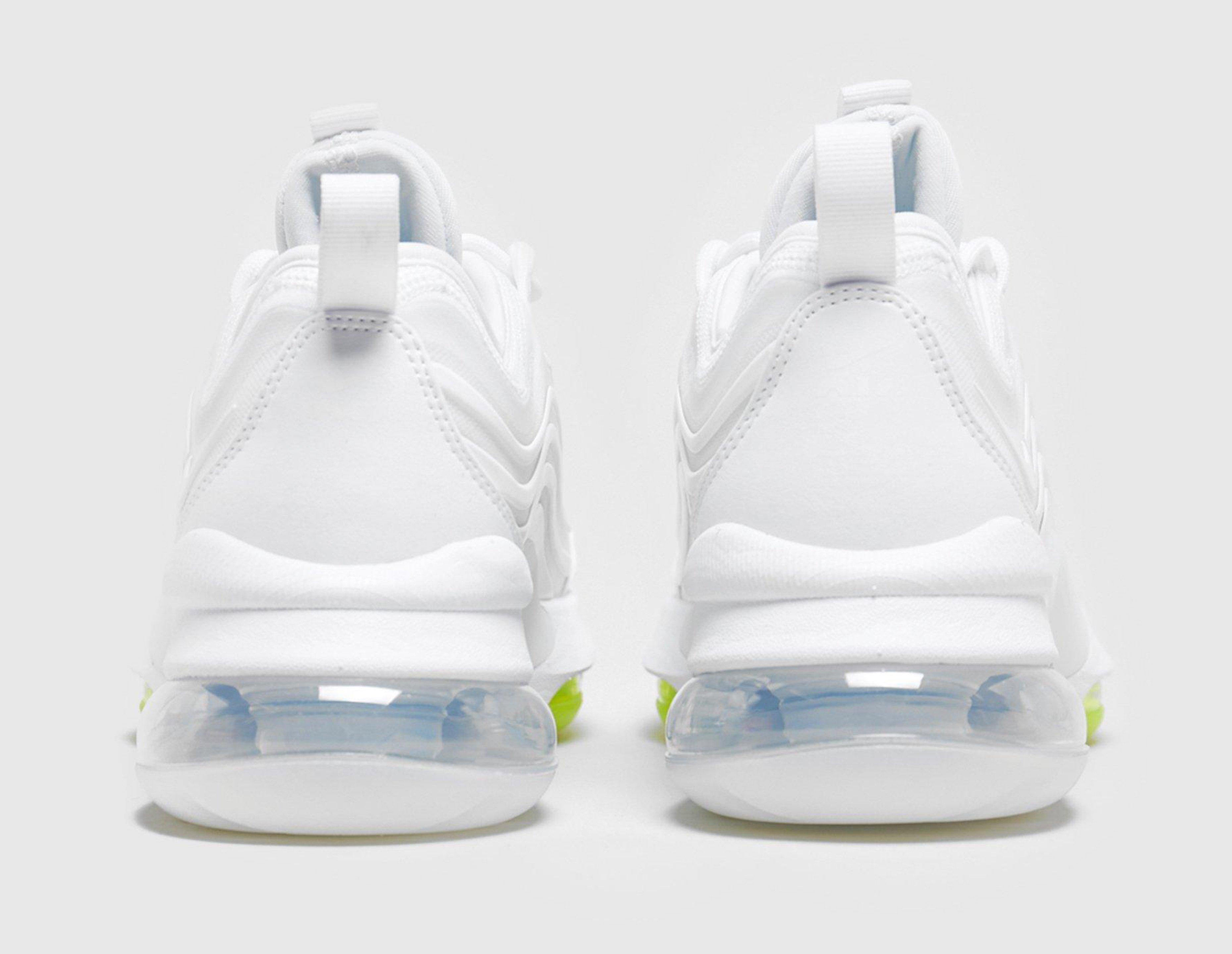 nike air max all white womens