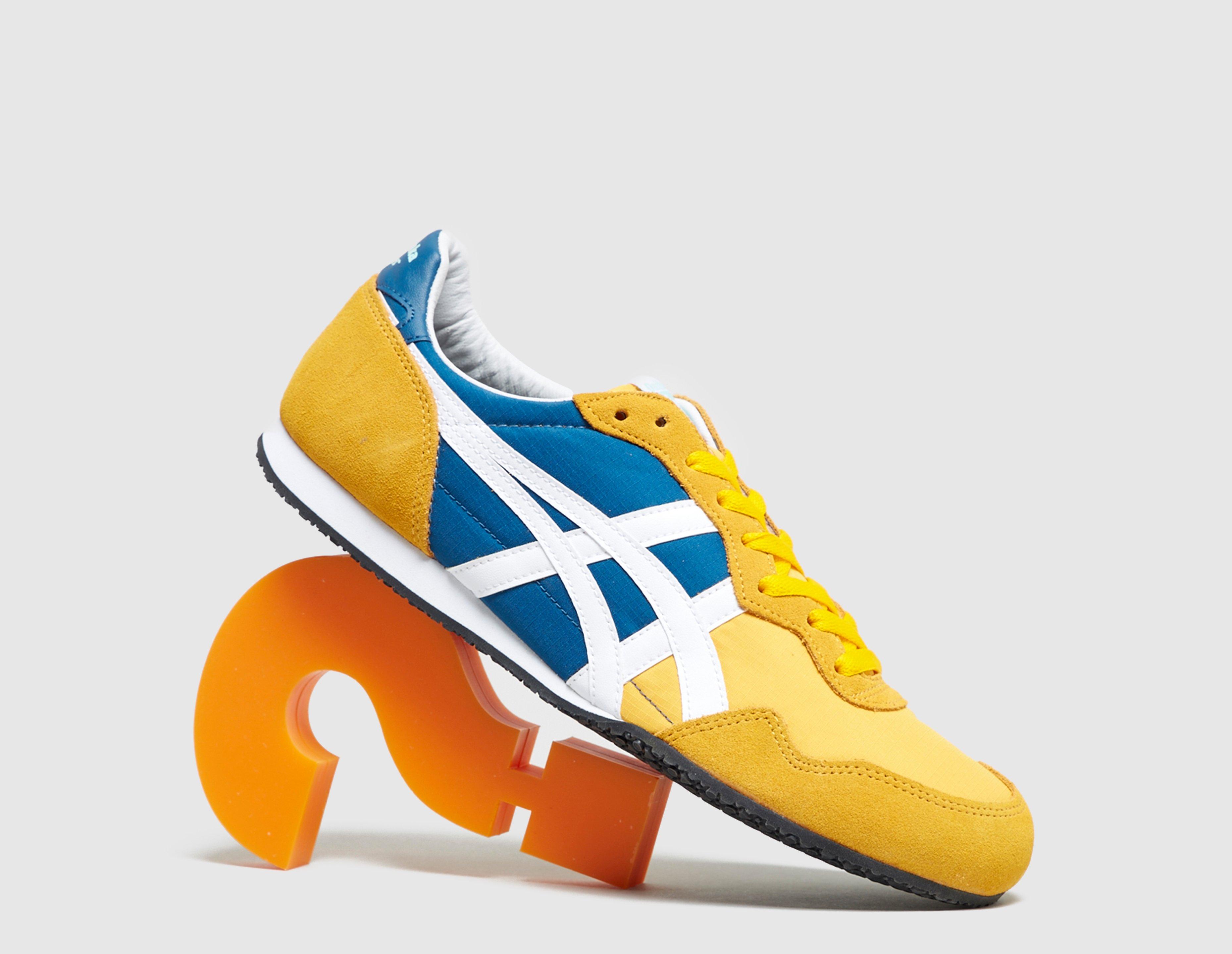 onitsuka tiger blue and yellow