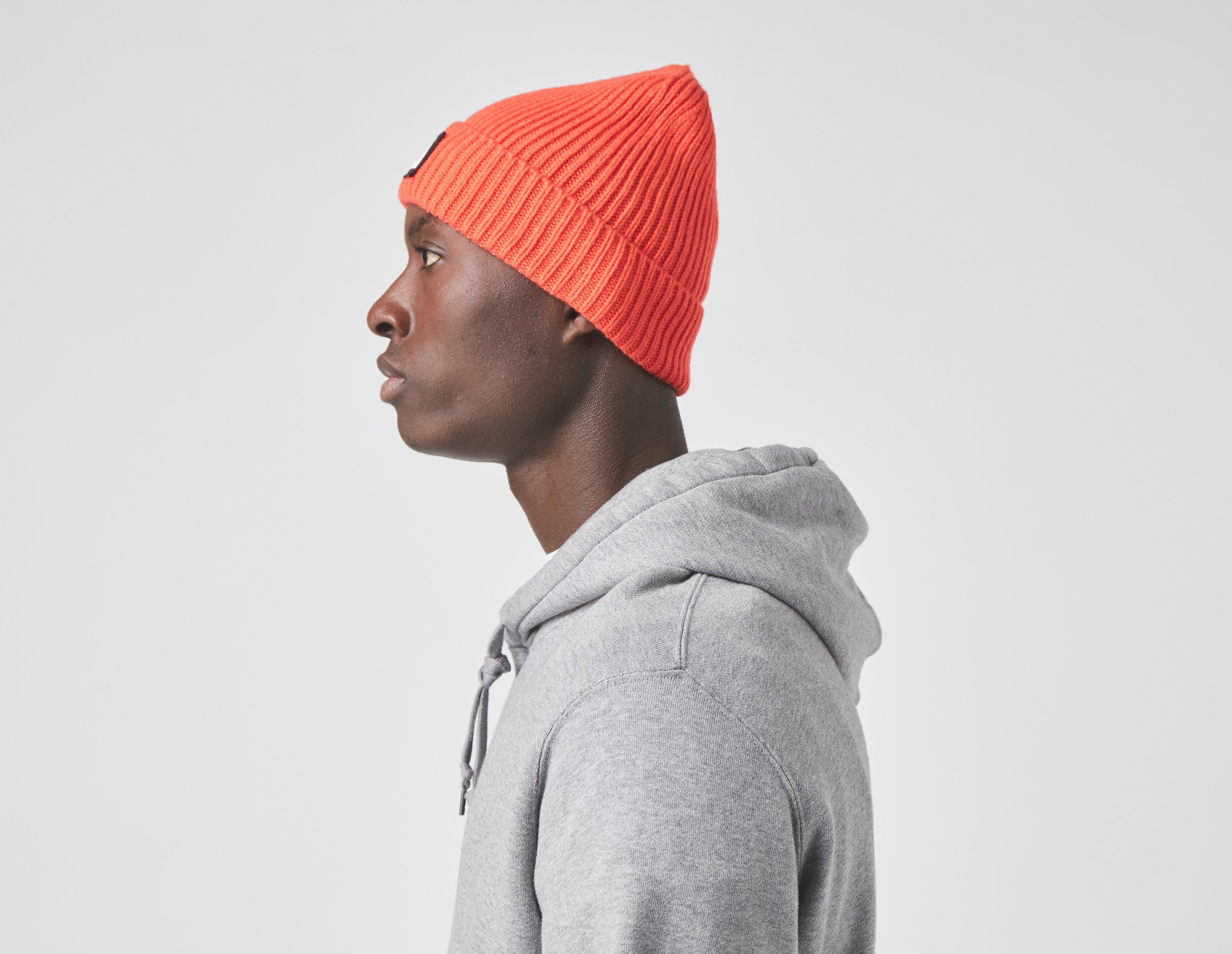 north face logo beanie