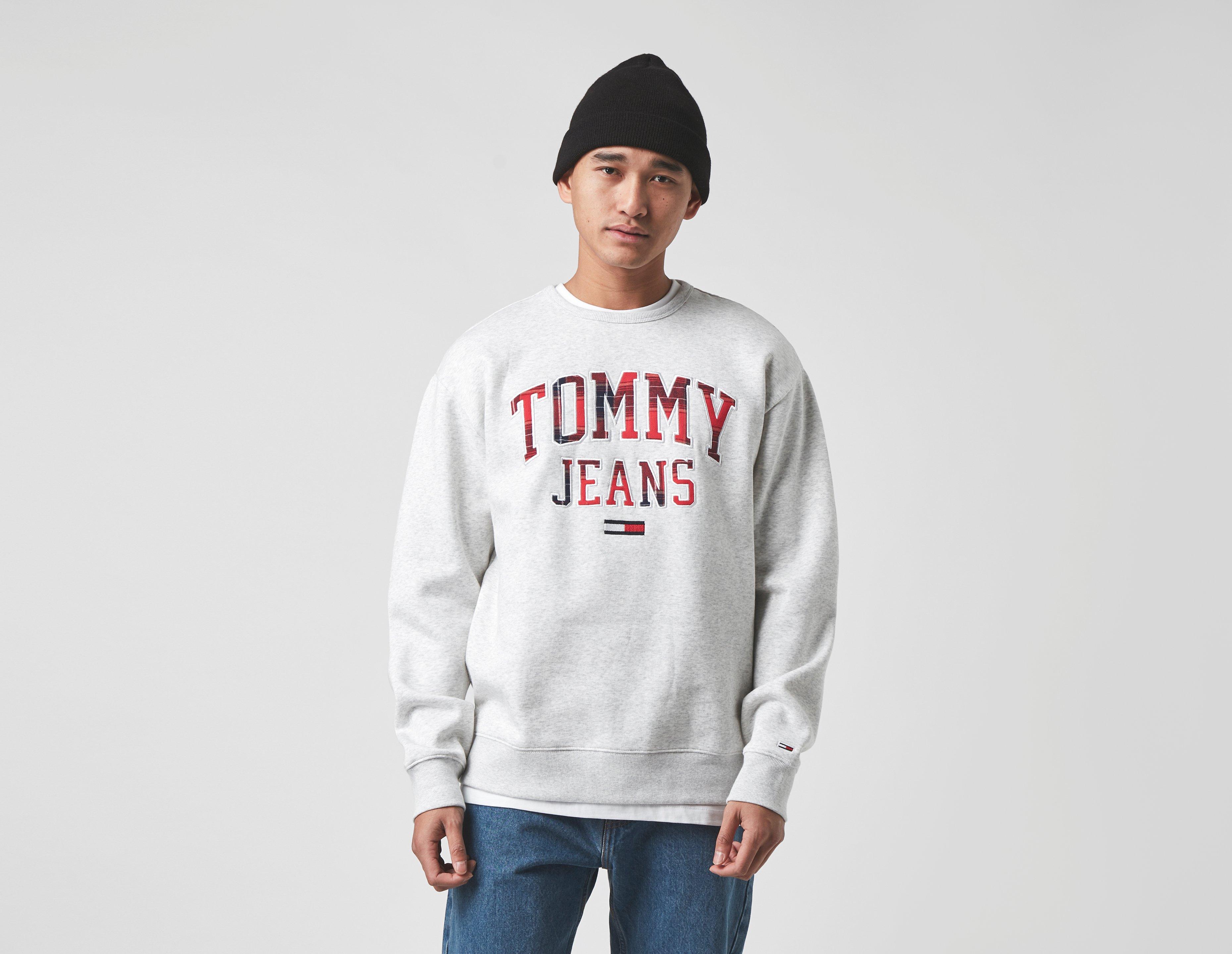 tommy jeans logo sweatshirt