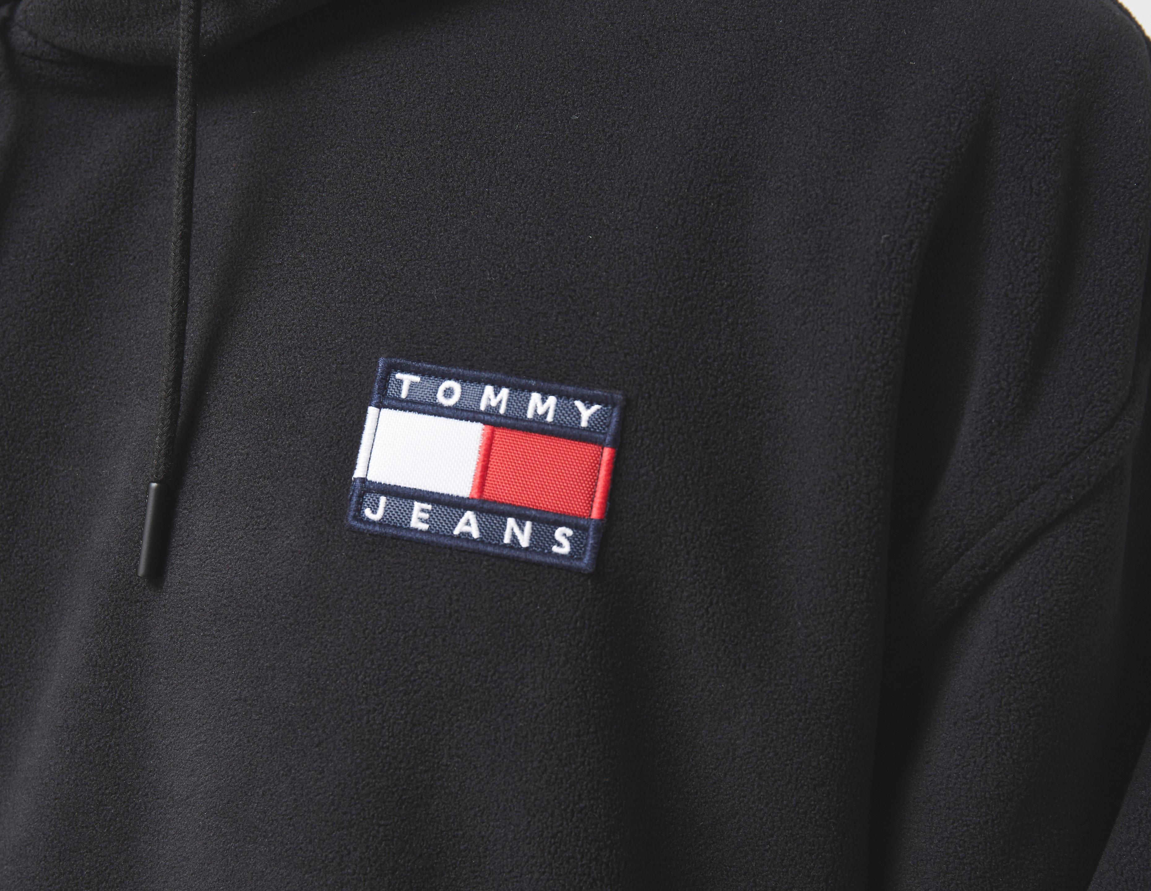 tommy jeans polar fleece hoodie
