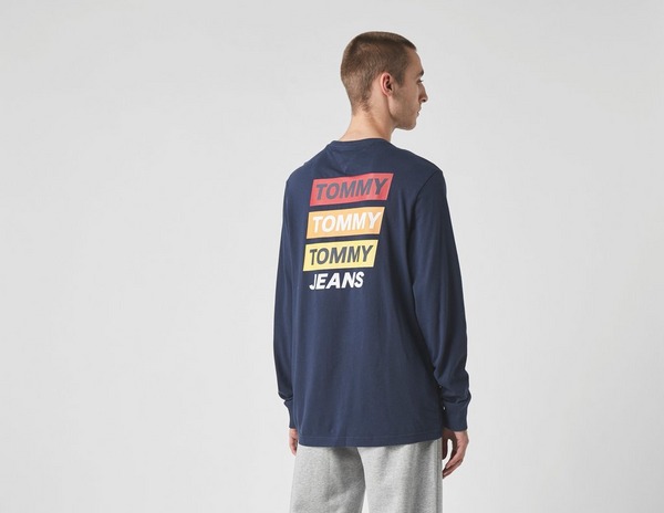 Tommy Jeans Long Sleeve Mountain T Shirt Size