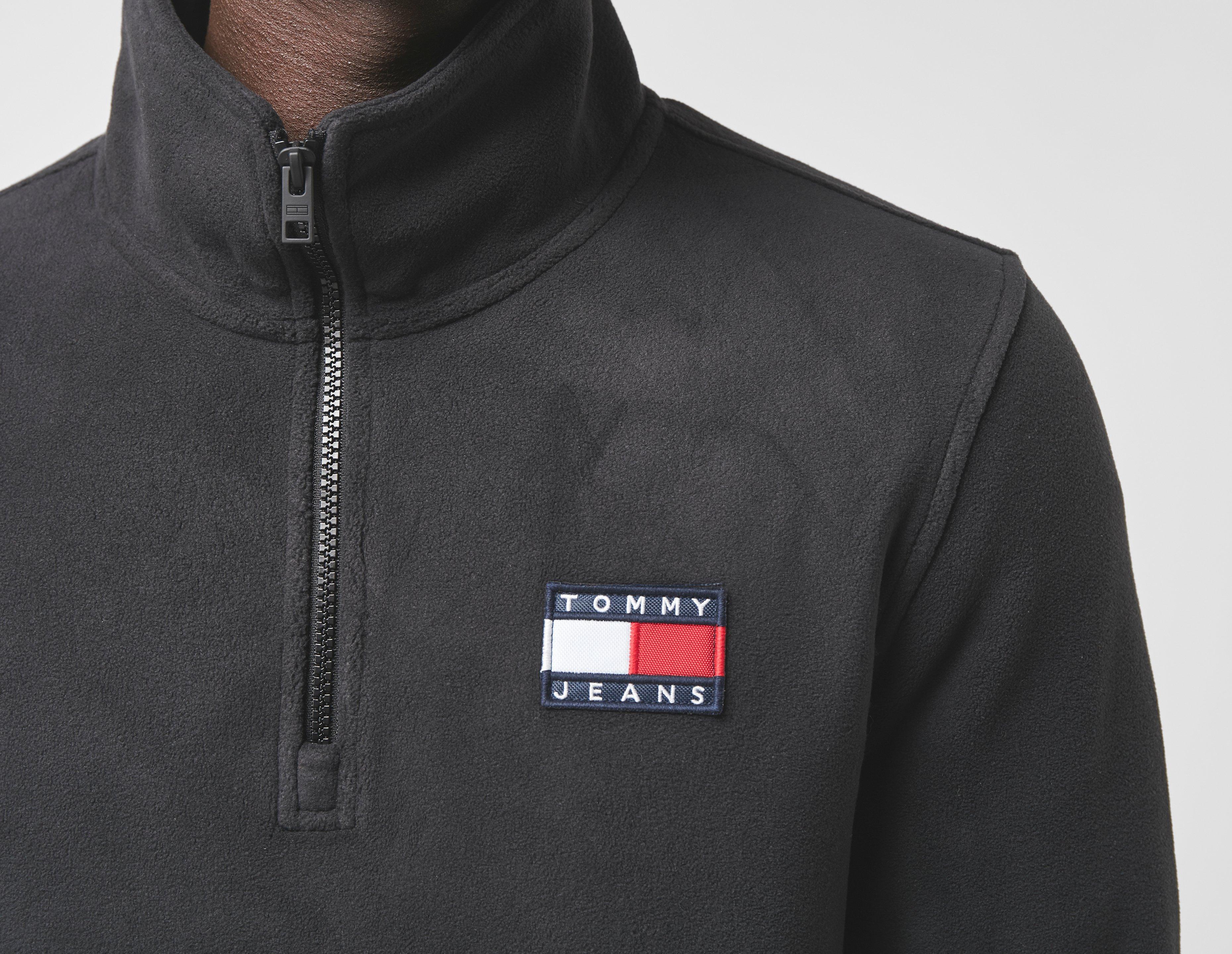 tommy half zip fleece