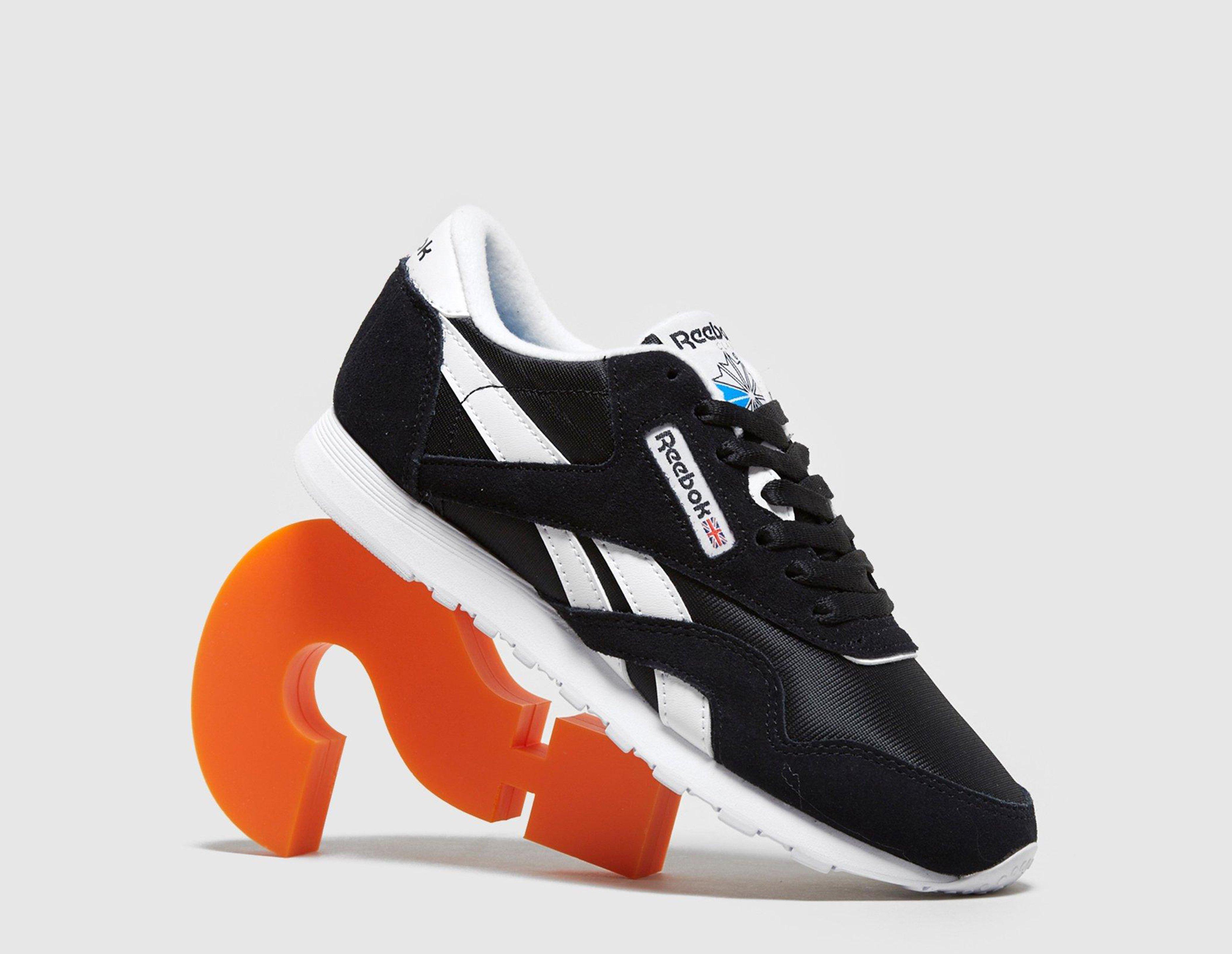 reebok classic nylon arancione