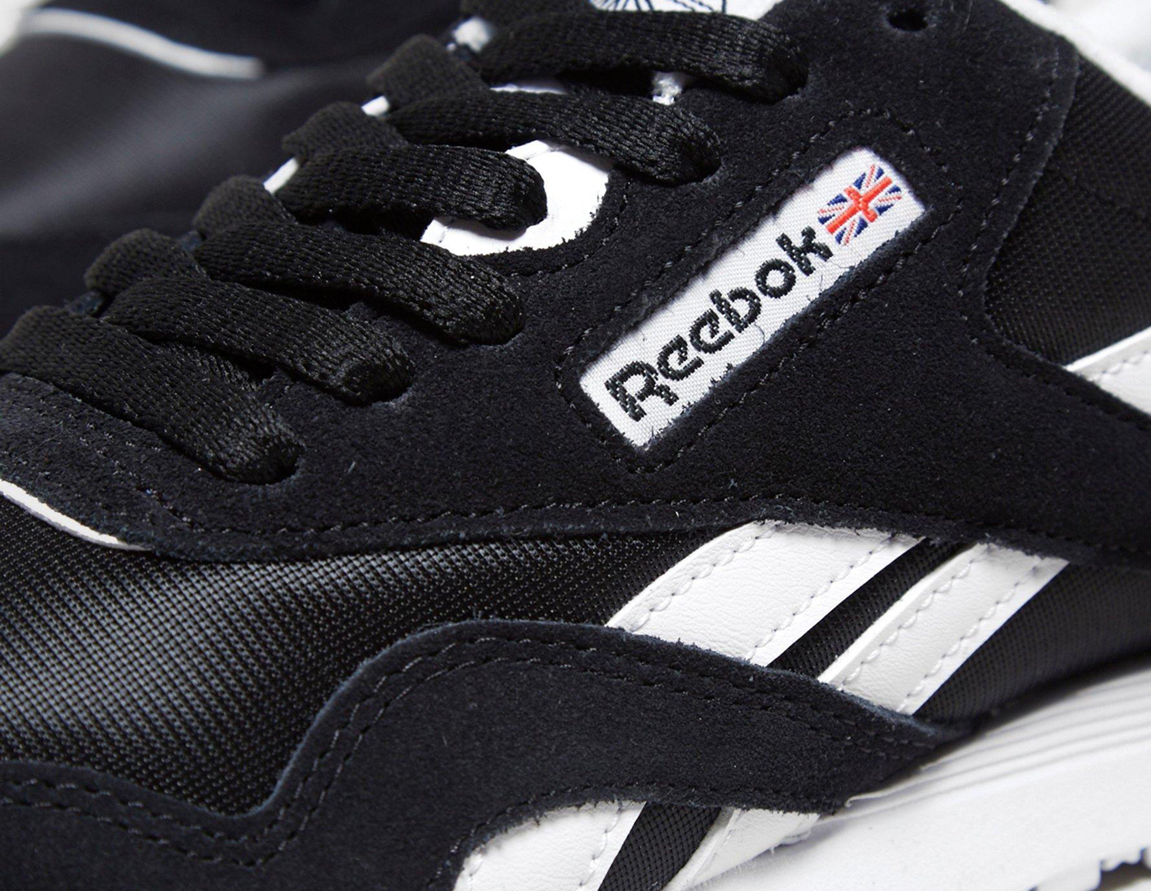 reebok classic nylon donna nero