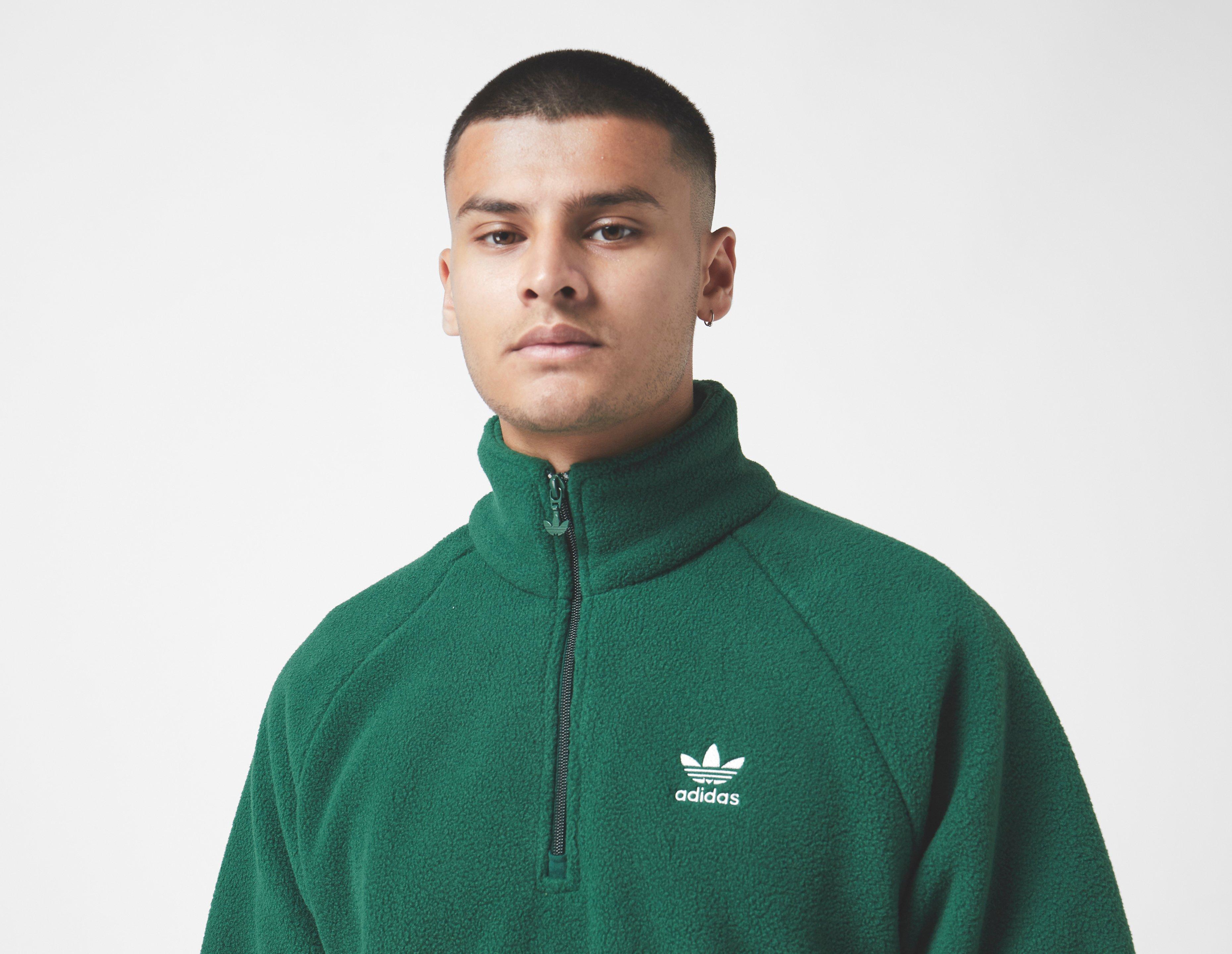 adidas half zip fleece