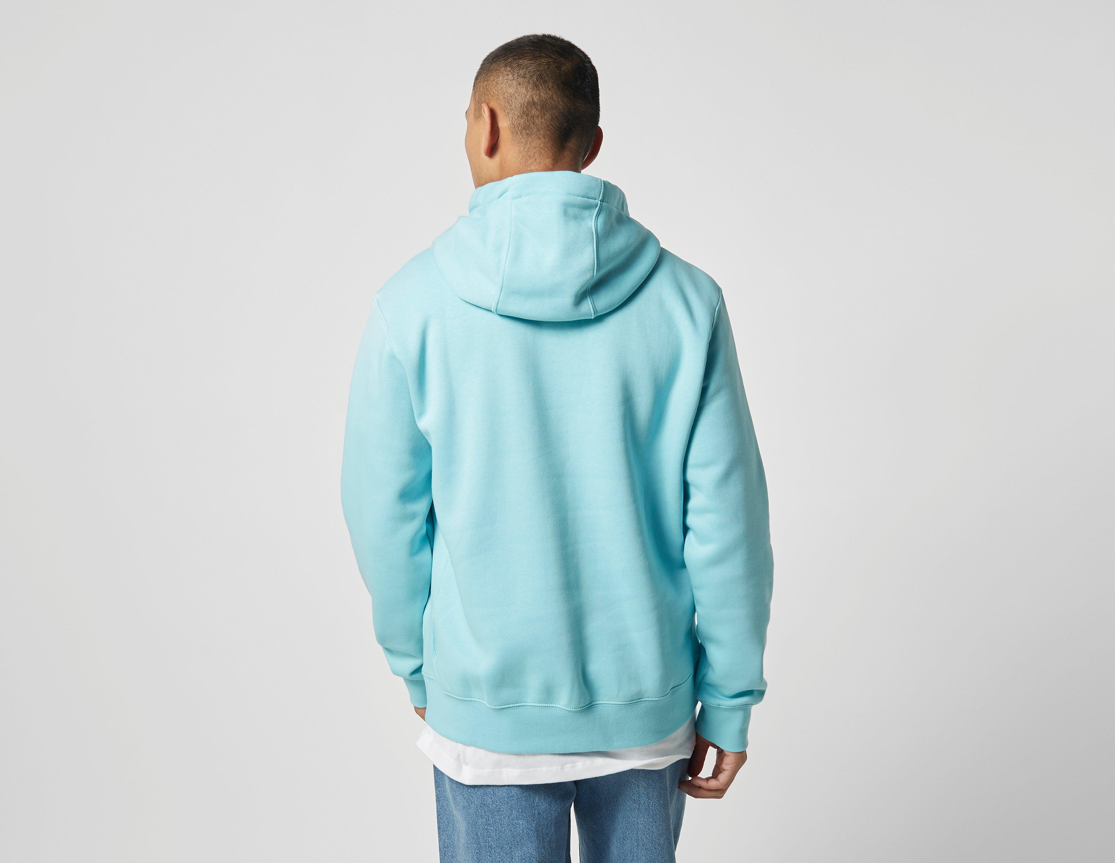 nike blue overhead hoodie