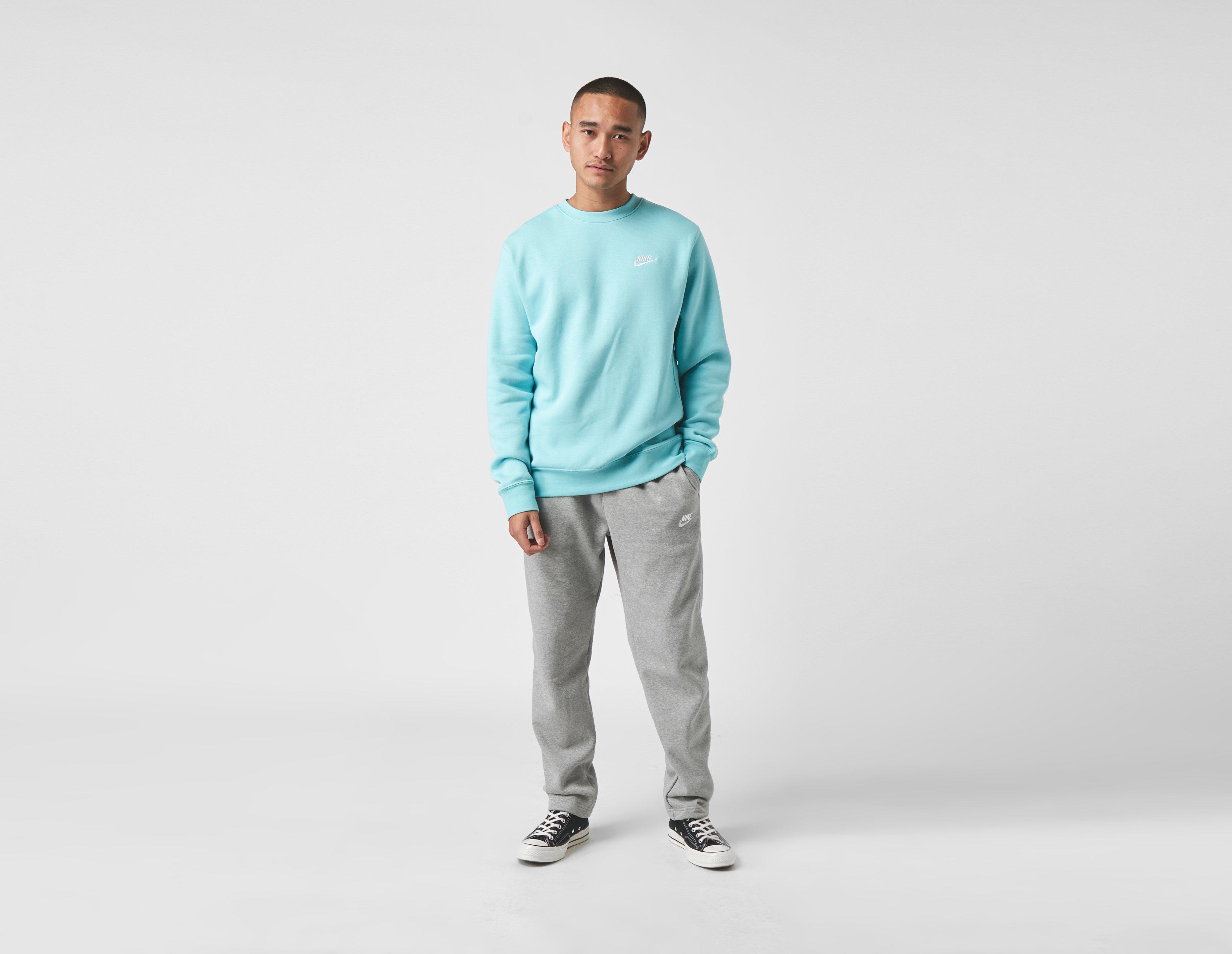 nike foundation crew sweatshirt blue