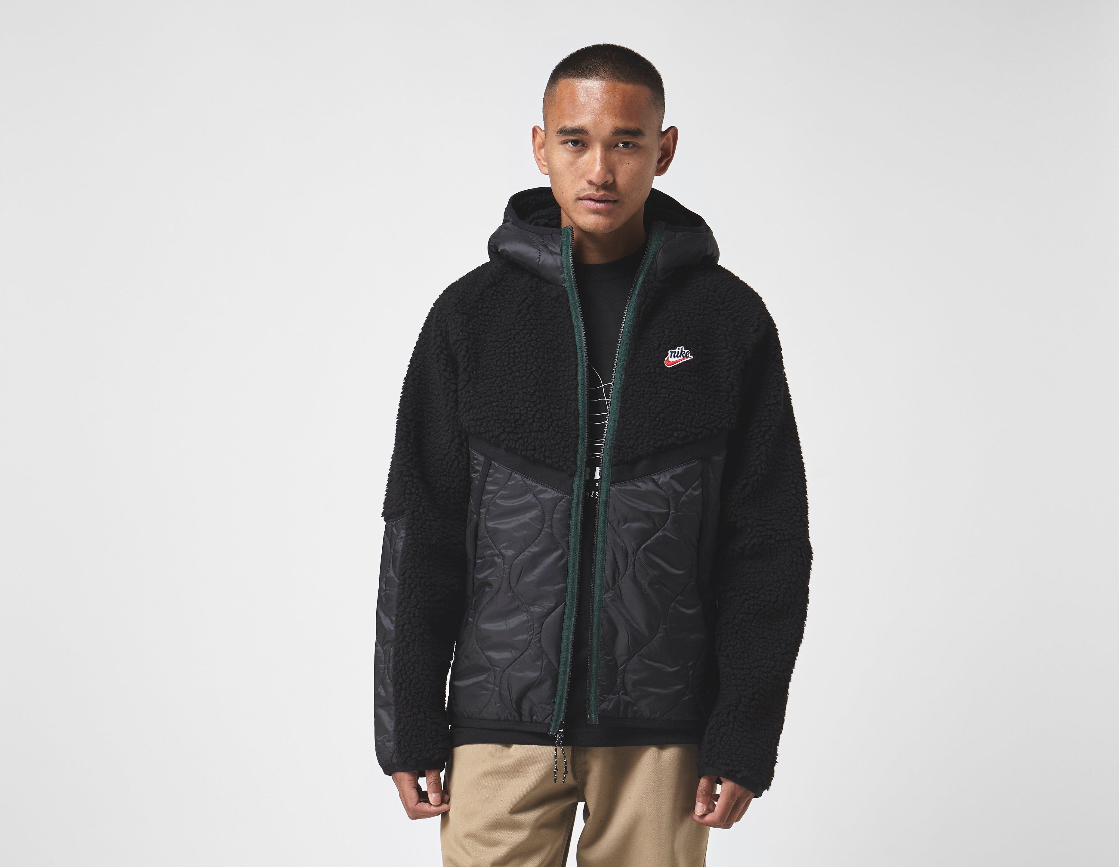 Black Nike Heritage Insulated Jacket 